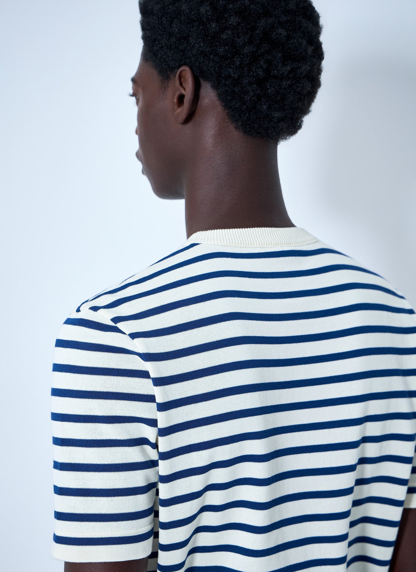 Prada Men Striped Crewneck T-Shirt PRADA