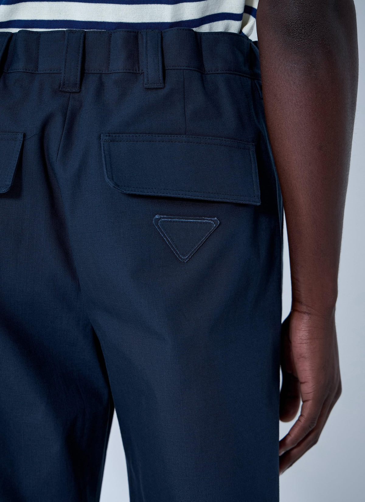 Prada Men Wide-Leg Tailored Trousers PRADA