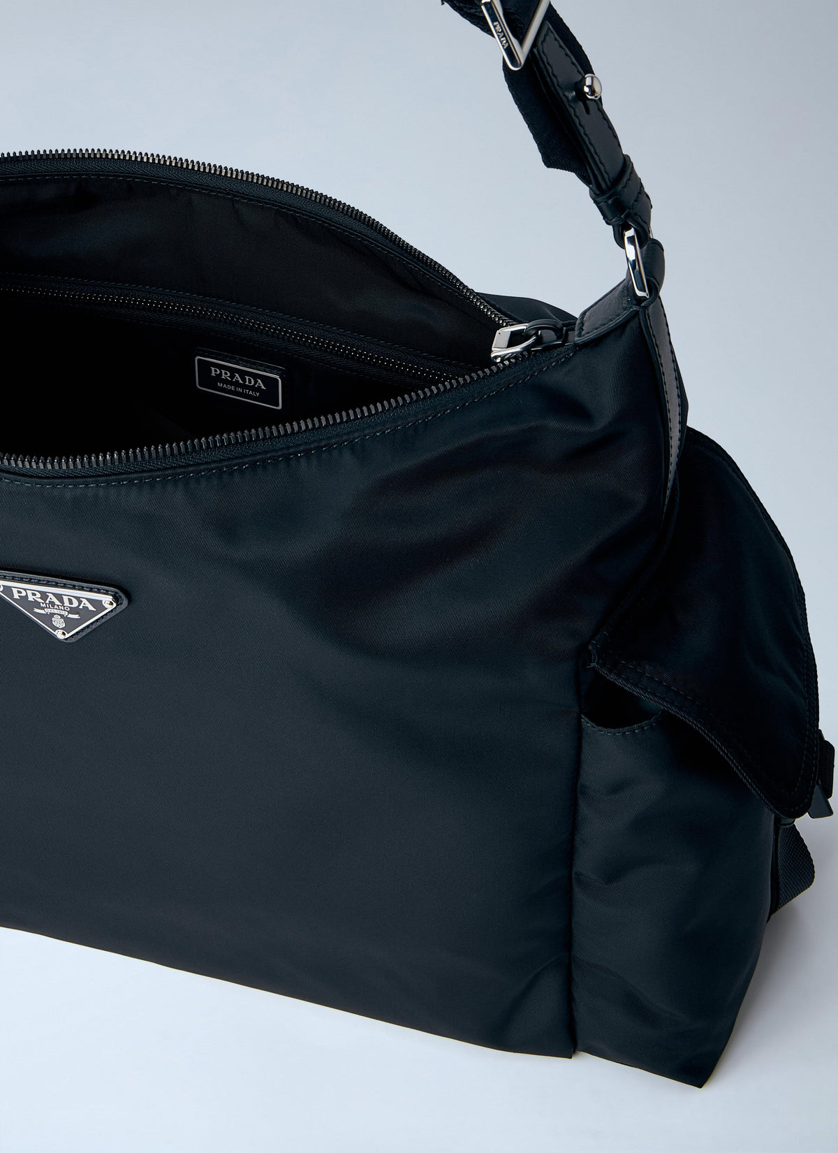 Prada Men Explore In Re-Nylon Crossbody Bag PRADA
