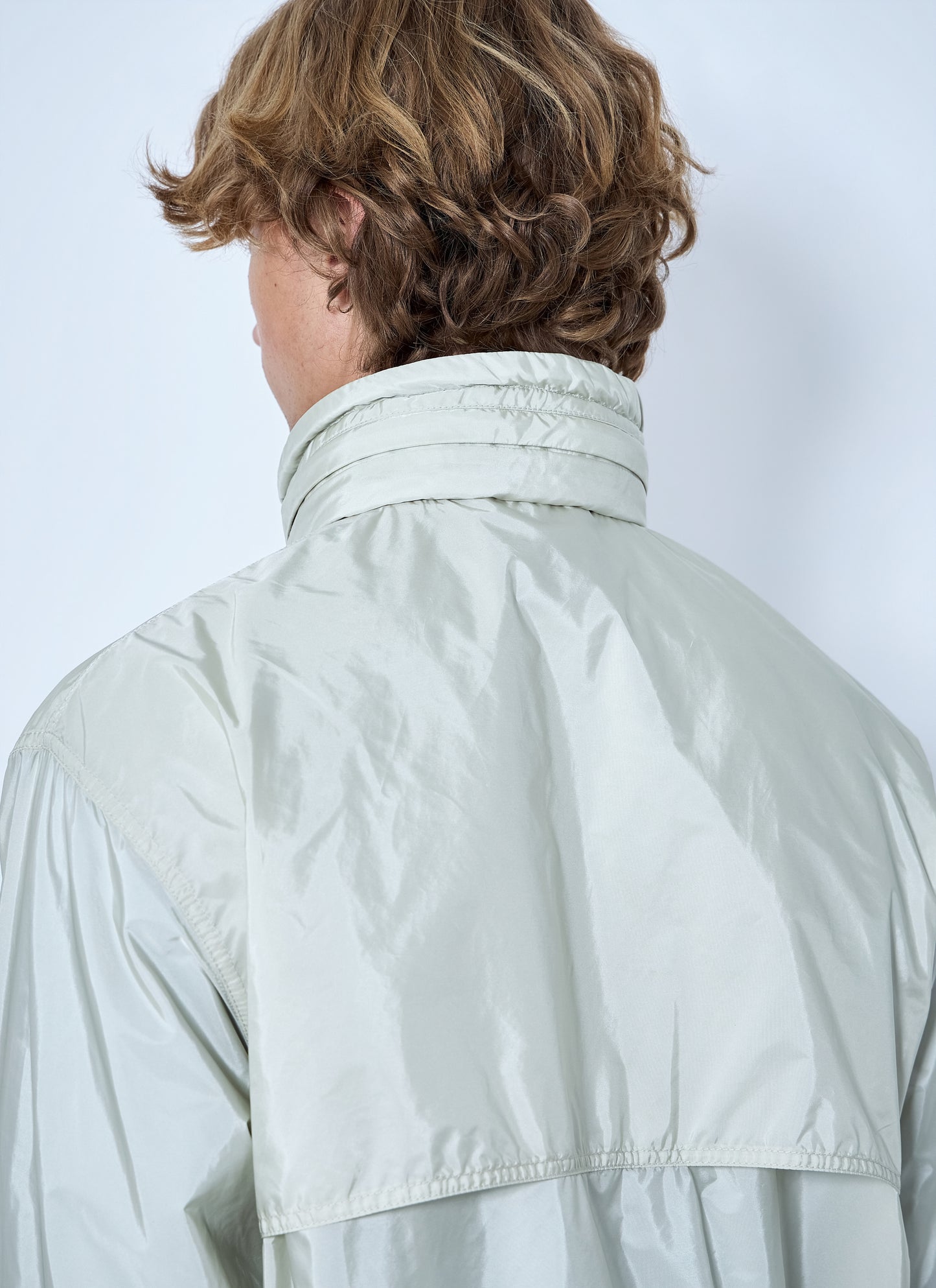 Prada Men High-Neck Zip Jacket PRADA