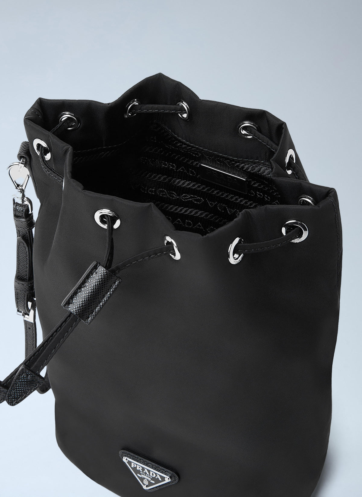 Prada Women Vela Pouch Bag PRADA