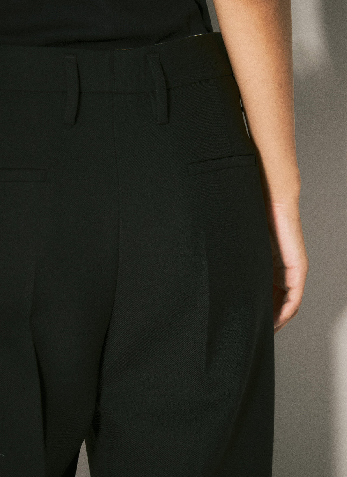 Prada Women Wool Gabardine Pants PRADA