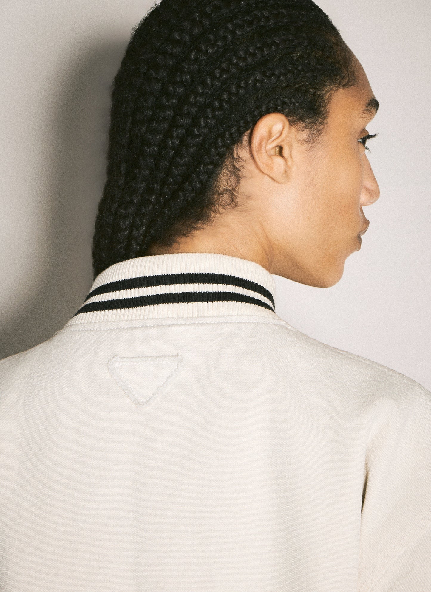 Prada Women Canvas Bomber Jacket PRADA