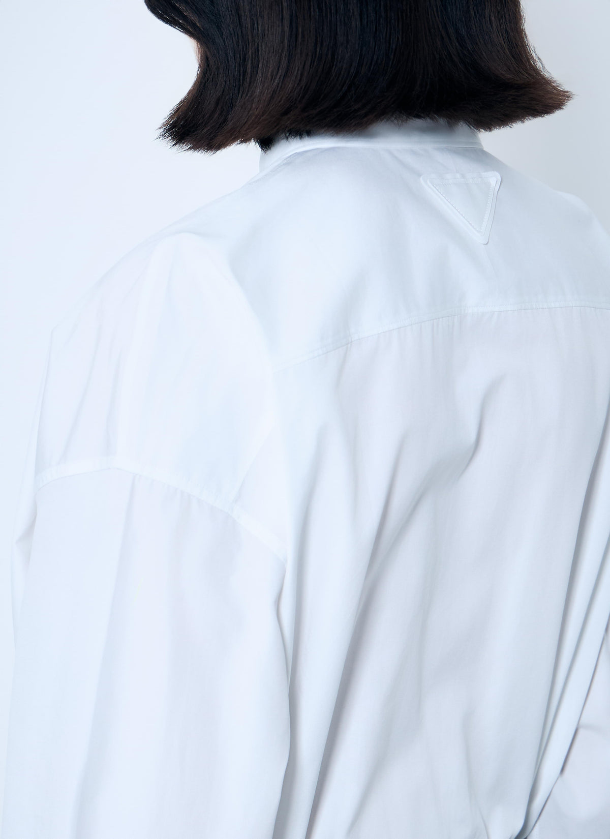 Prada Women Drawstring Hem Shirt PRADA