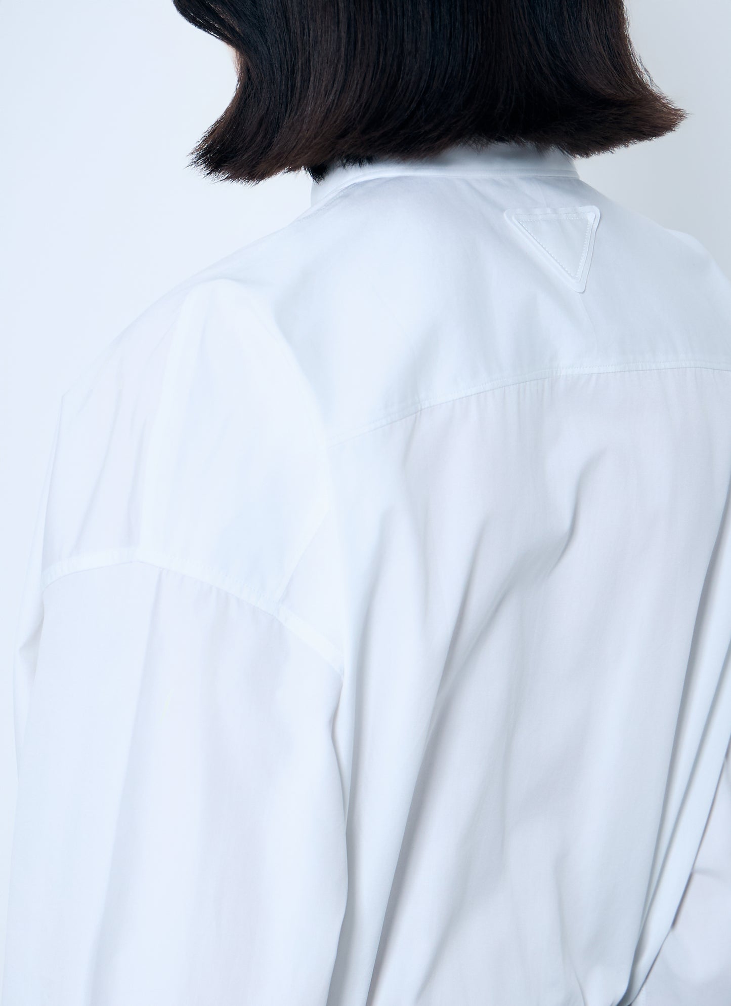 Prada Women Drawstring Hem Shirt PRADA