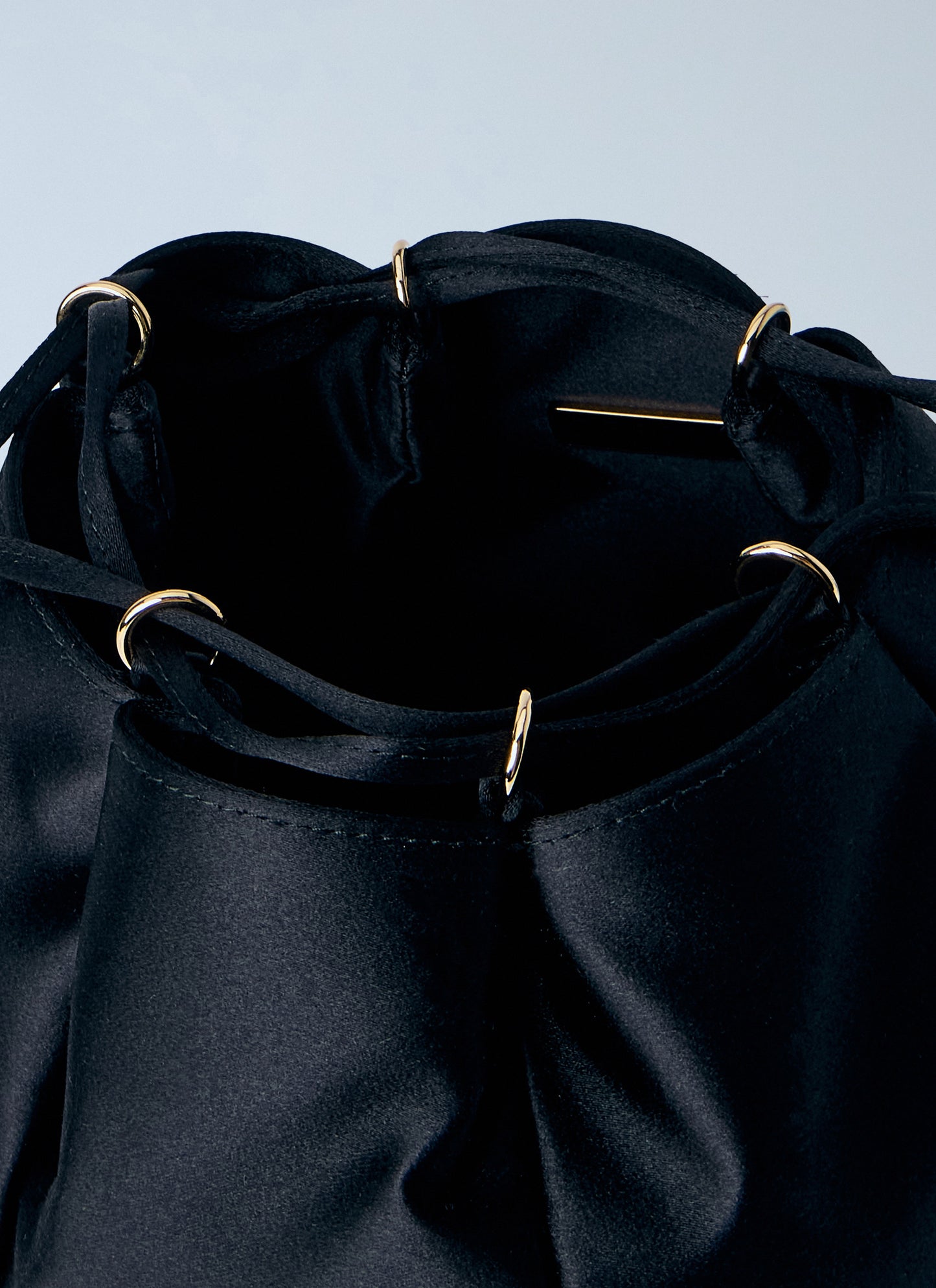 Prada Women Satin Mini Bucket Bag PRADA