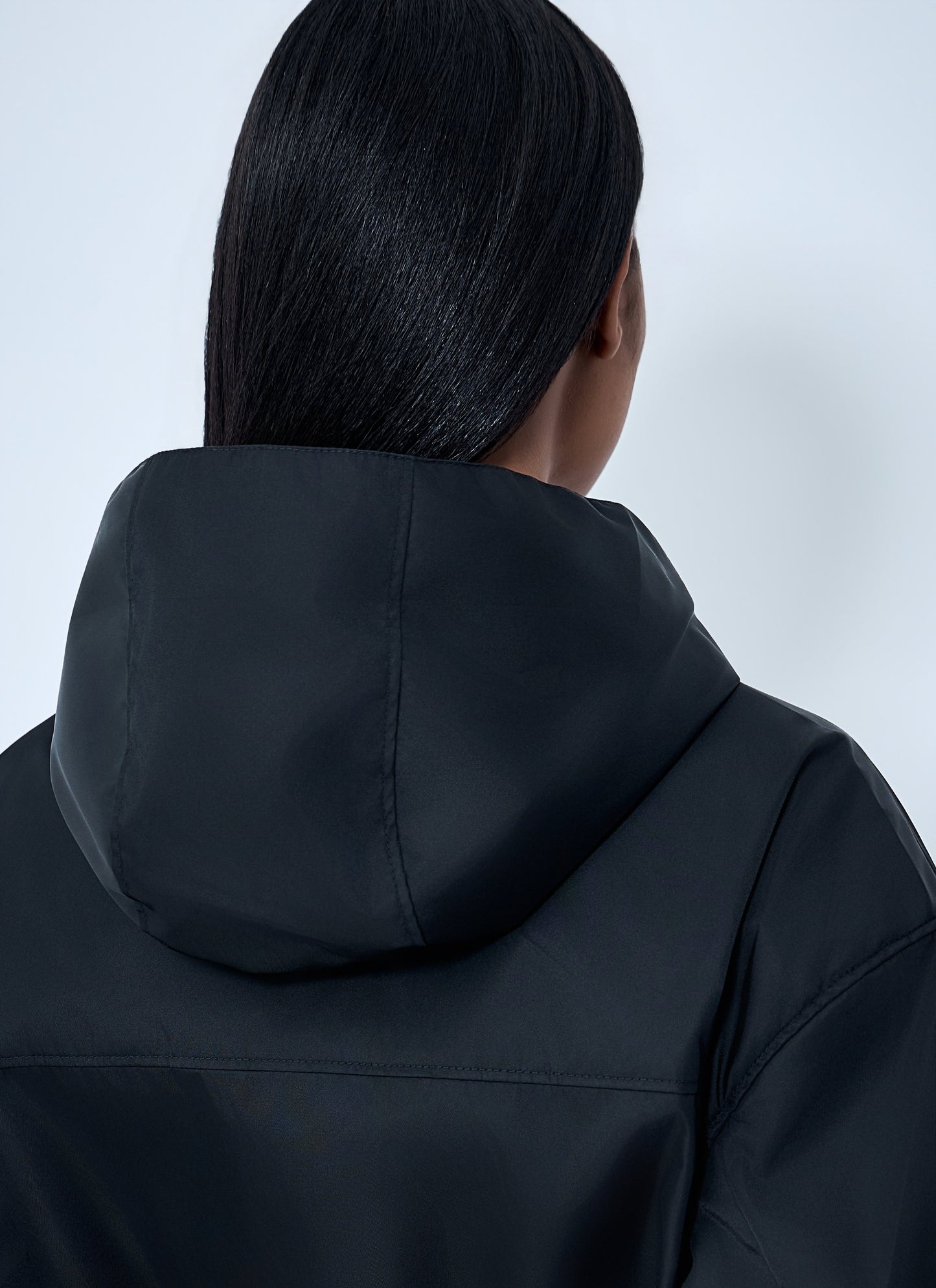 Prada Women Re-Nylon Hooded Belted Anorak Jacket PRADA