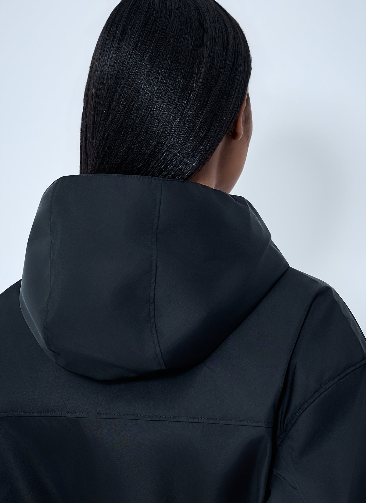 Prada Women Re-Nylon Hooded Belted Anorak Jacket PRADA