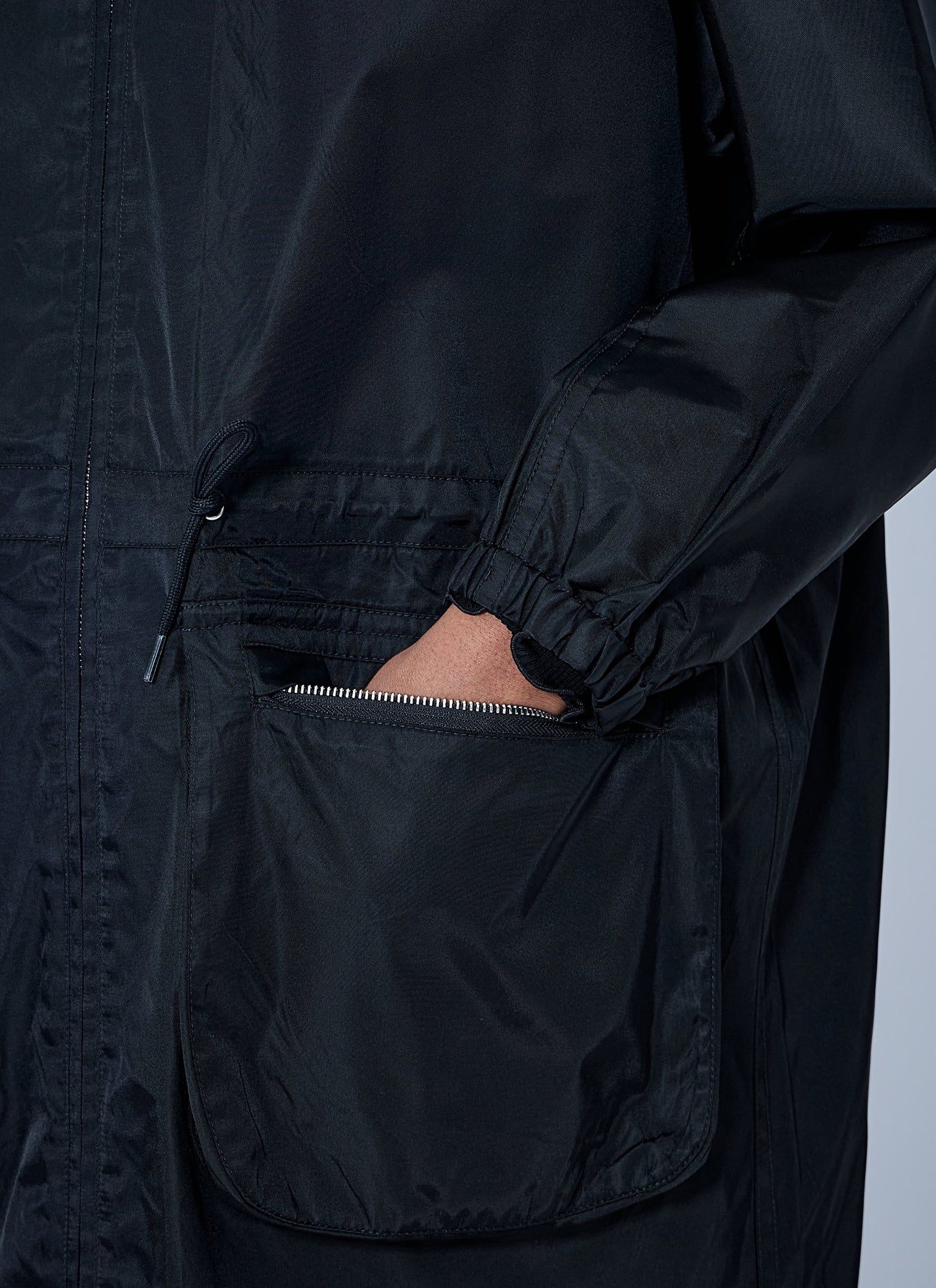 Prada Women Re-Nylon Drawstring Coat PRADA
