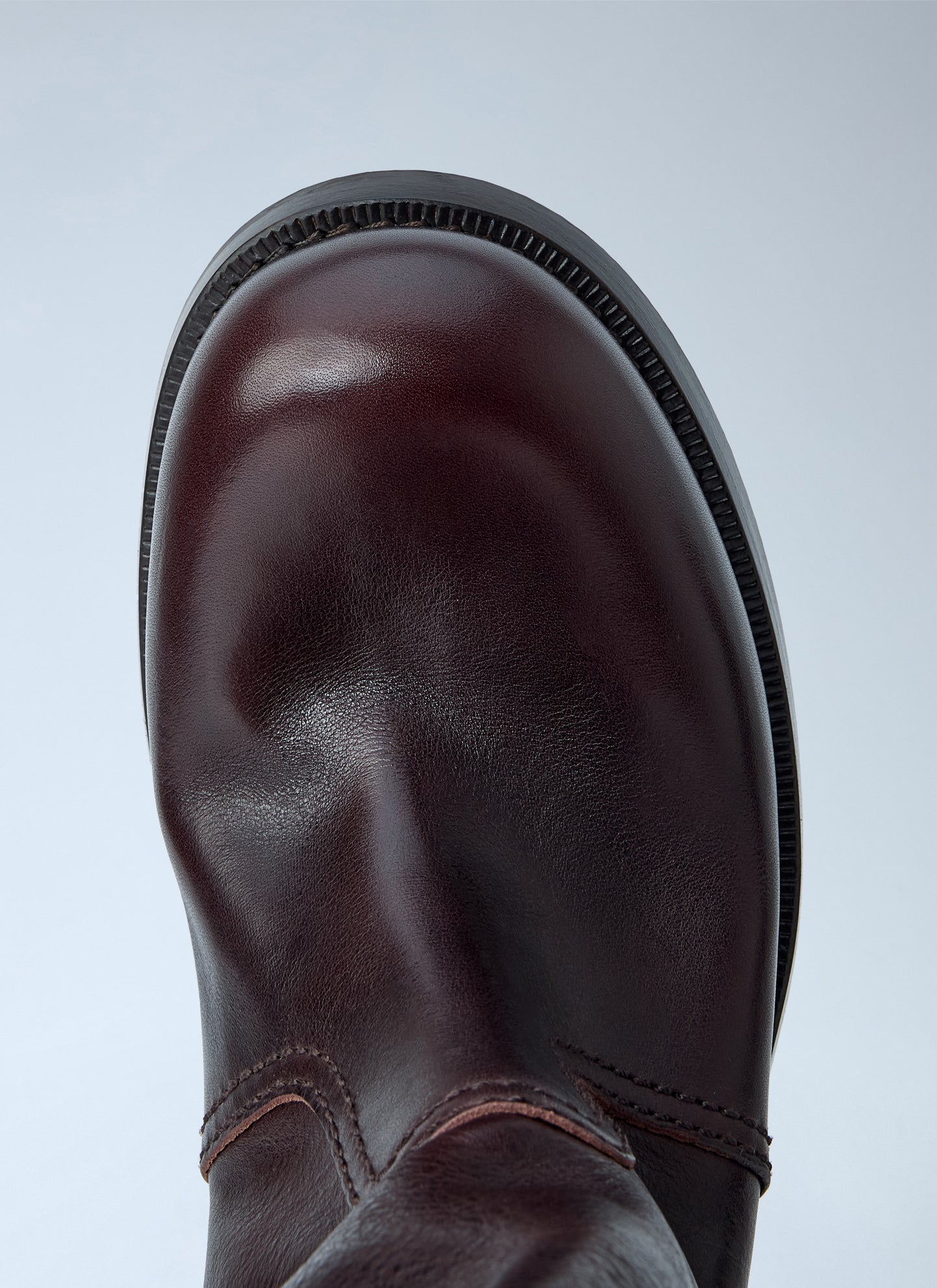 Prada Women Leather Mid-Calf Boots PRADA