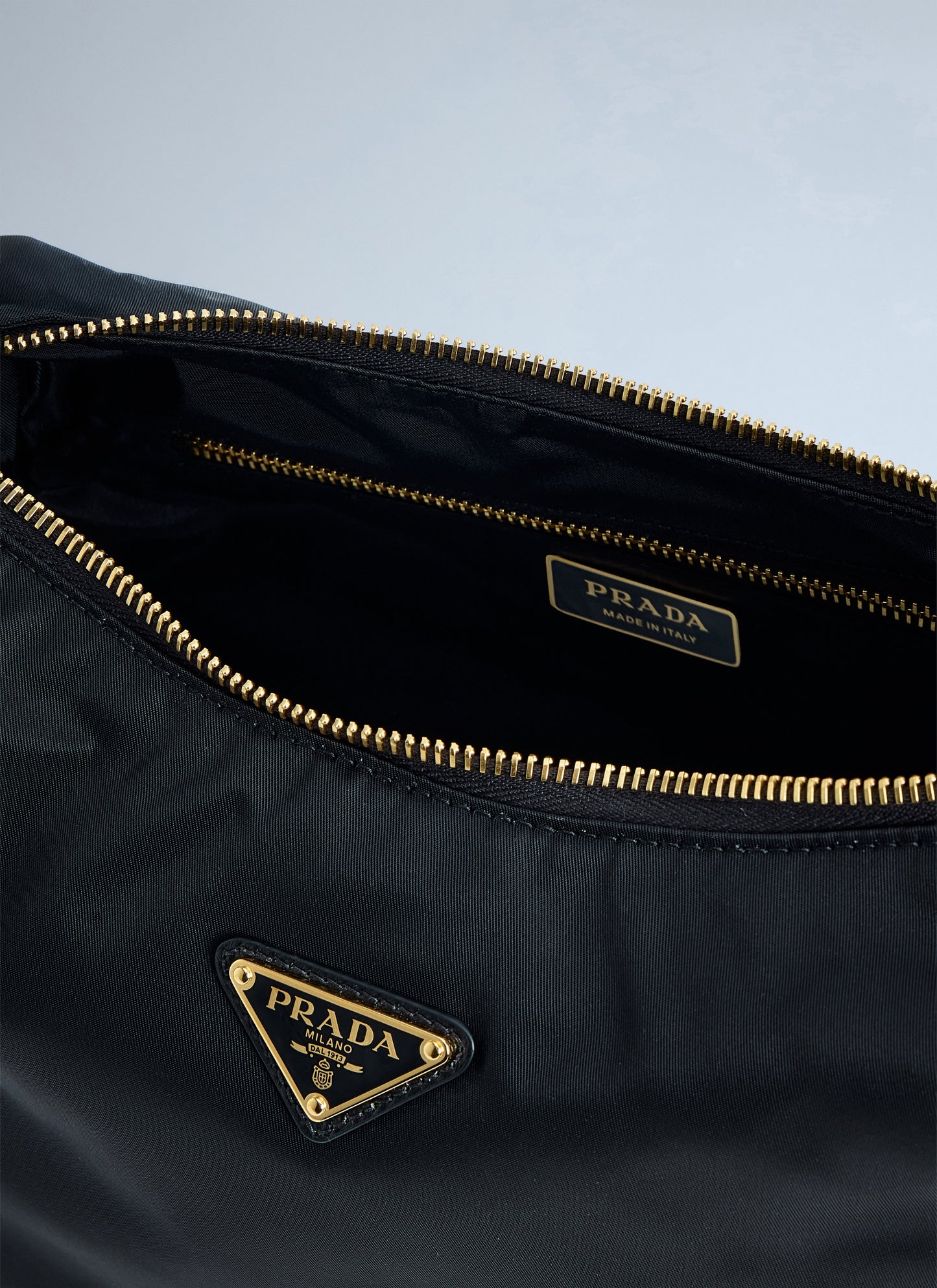 Prada Women Explore Large Re-Nylon And Leather Shoulder Bag PRADA