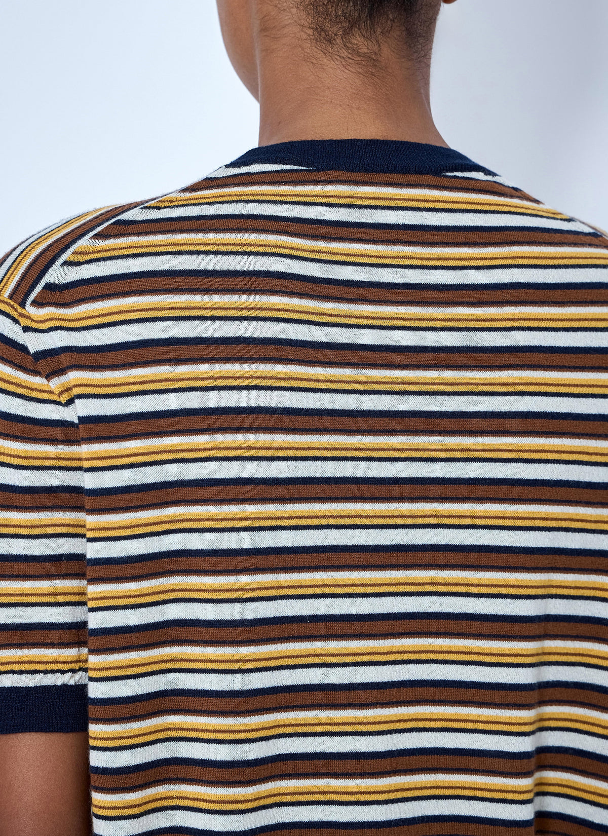 Prada Women Striped Knit T-Shirt PRADA
