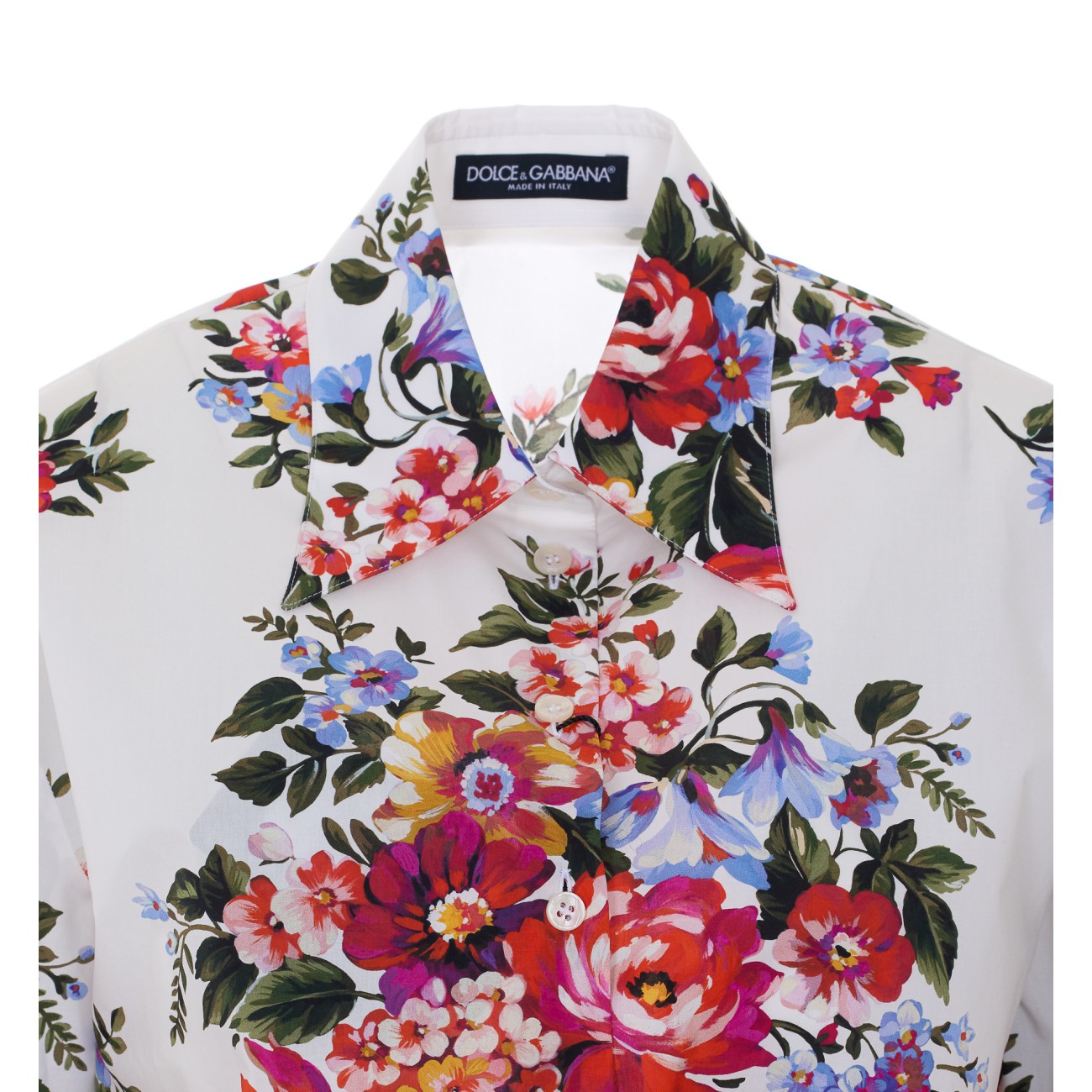 Dolce&Gabbana Women Print Shirt Bouquet Of Flowers DOLCE & GABBANA