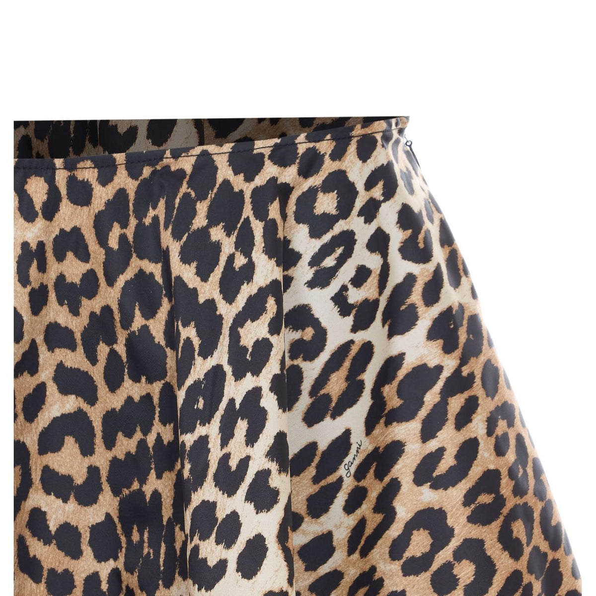 Ganni Women Printed Duchesse Skirt GANNI