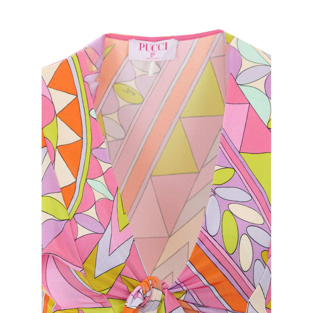 Pucci Women Printed Knot Top PUCCI