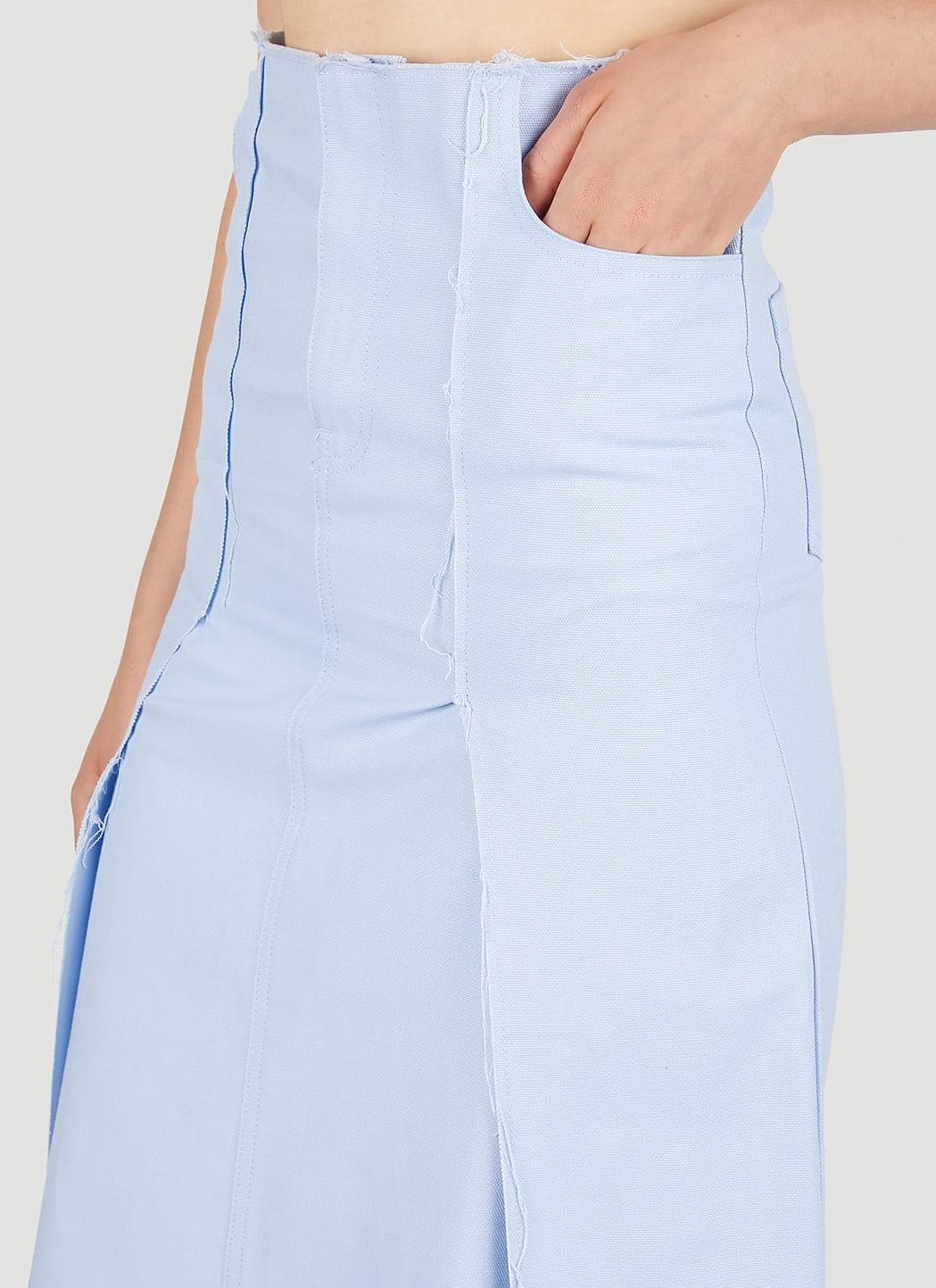 Raf Simons Women Panel Denim Skirt RAF SIMONS