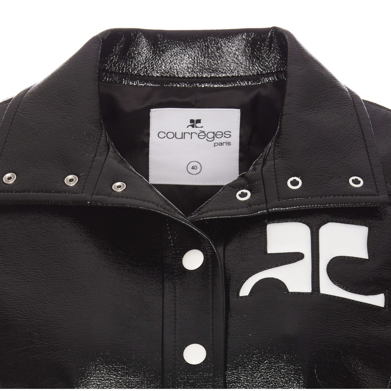 Courreges Women Reedition Vinyl Jacket COURREGES