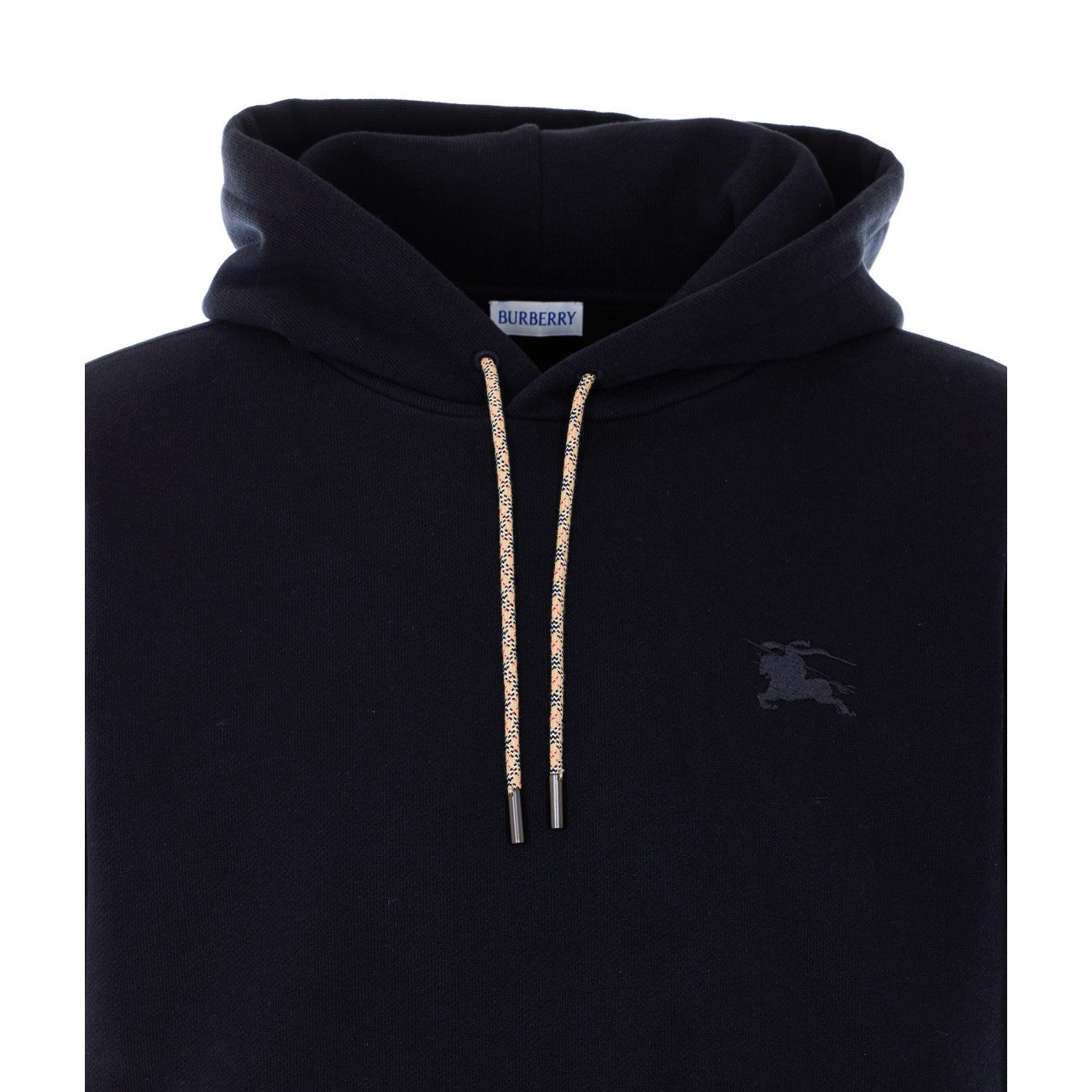Burberry Men Reilly Hoodie With Check Patch
