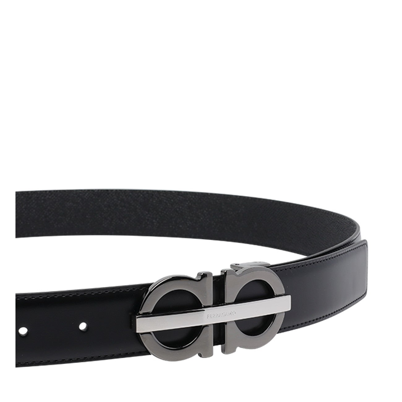 Ferragamo Men Reversible And Adjustable Gancini Belt FERRAGAMO