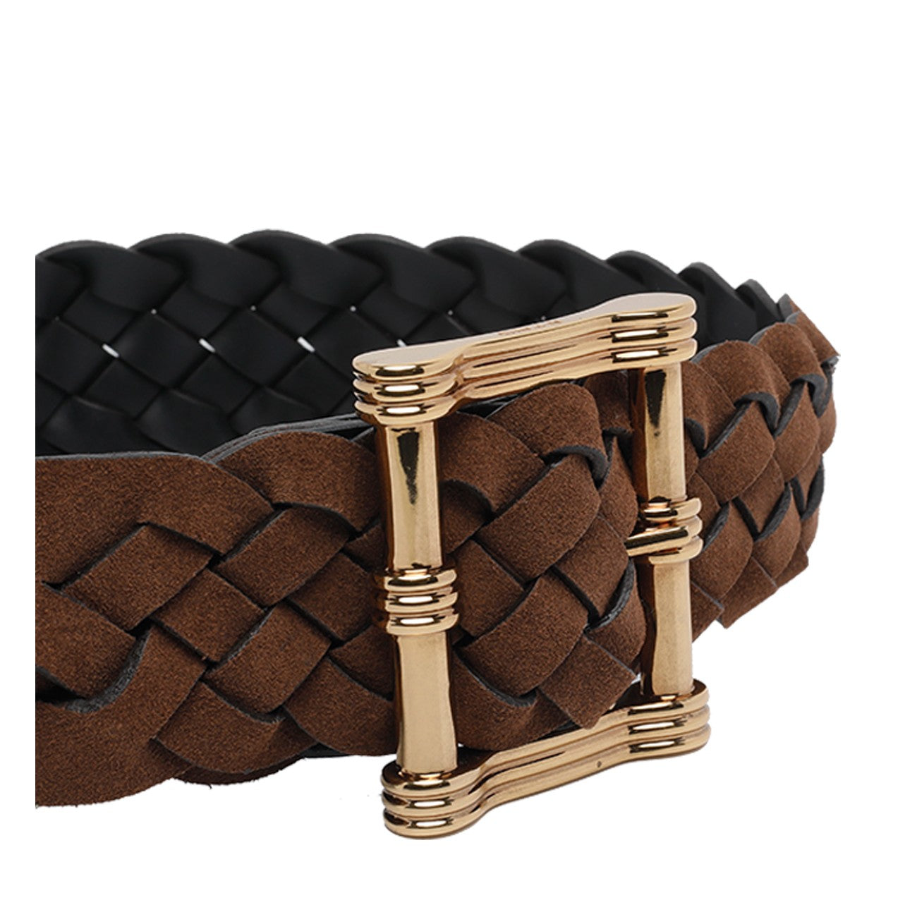 Etro Women Reversible Belt In Leather And Braided Suede ETRO