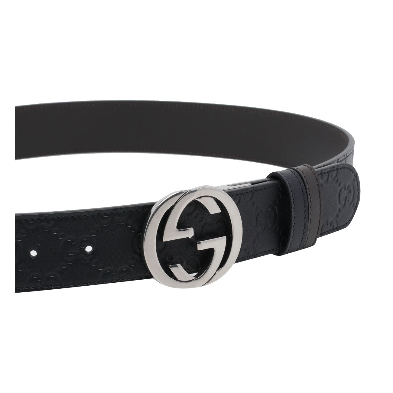 Gucci Men Reversible Gg Logo Belt GUCCI