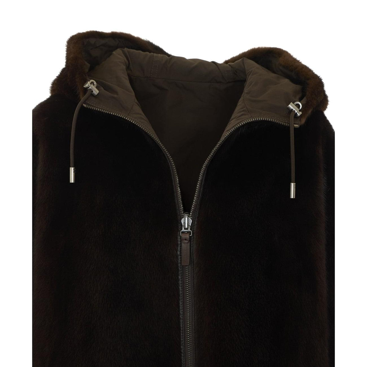Yves Salomon Women Reversible Mink Jacket YVES SALOMON