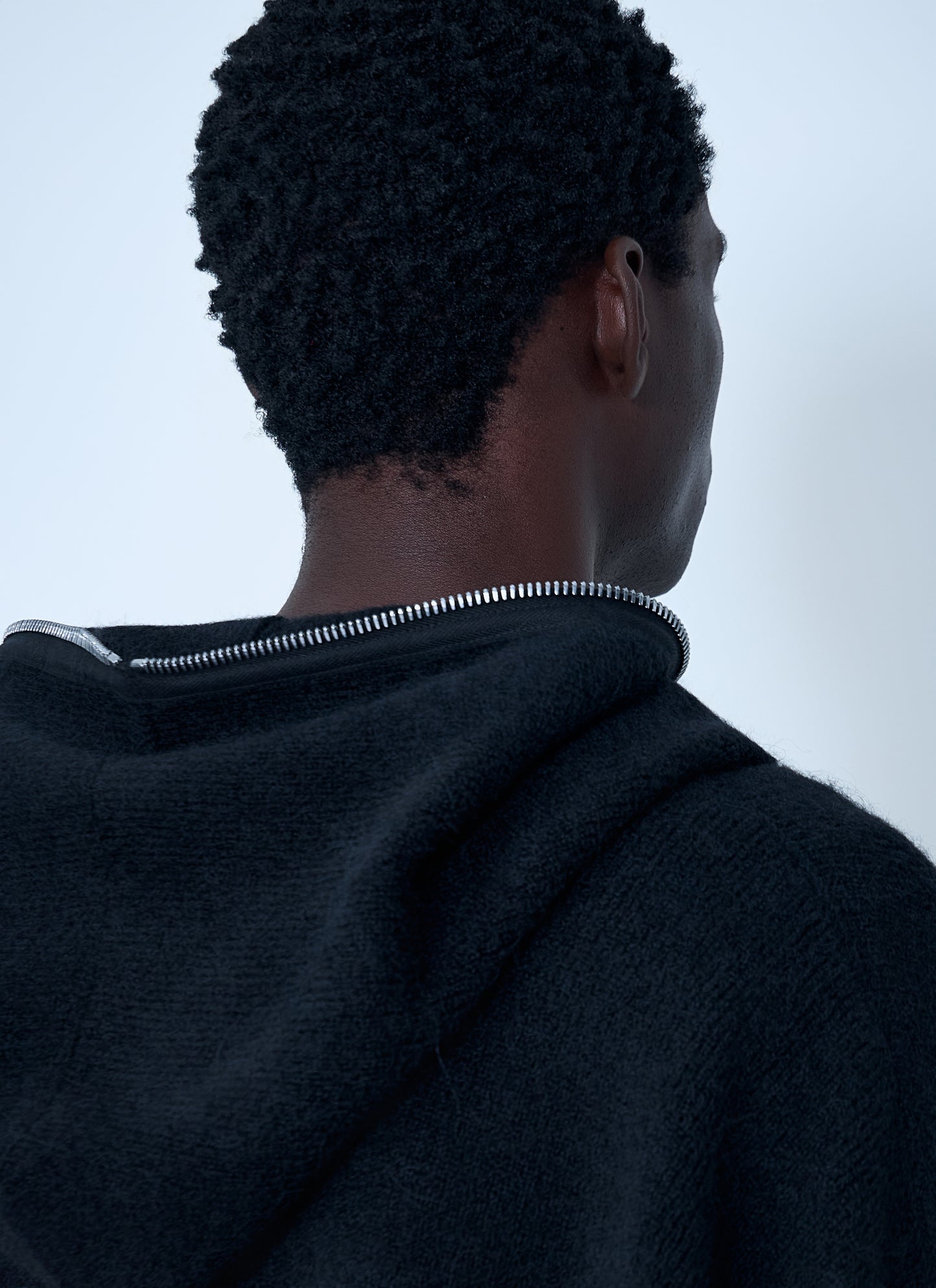 Rick Owens Men Gimp Hooded Zip-Up Sweatshirt RICK OWENS