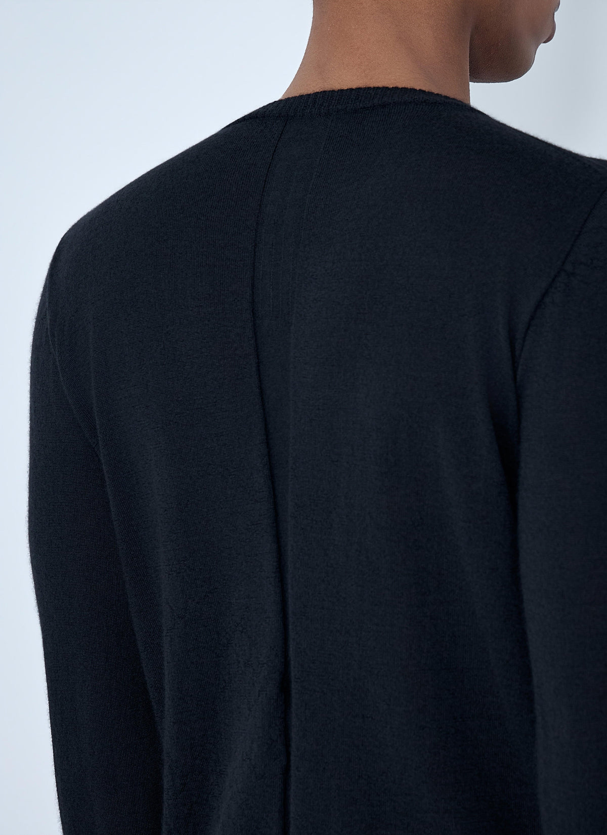 Rick Owens Men Fine Knit Wool Sweater RICK OWENS
