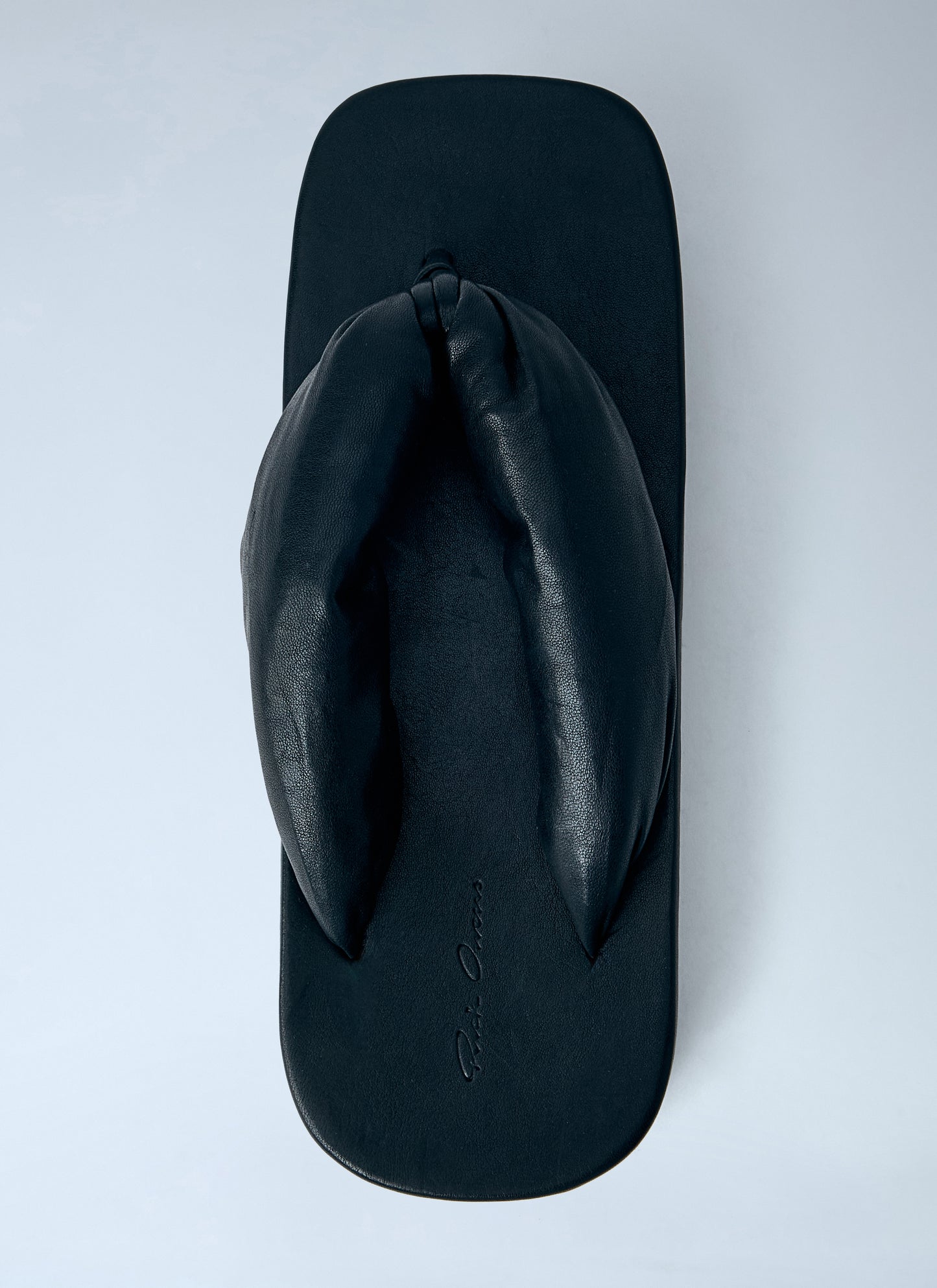 Rick Owens Men Hollywood Flip Flop Leather Sandals RICK OWENS