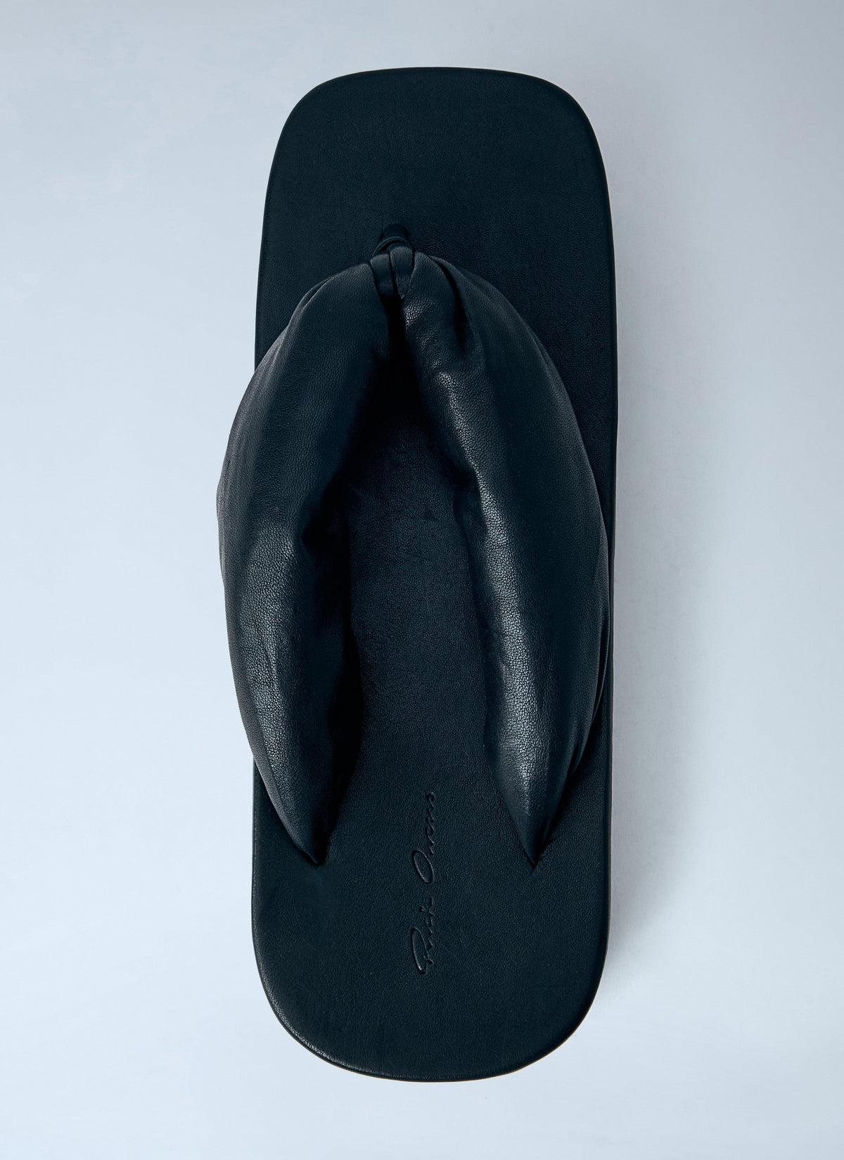 Rick Owens Men Hollywood Flip Flop Leather Sandals RICK OWENS