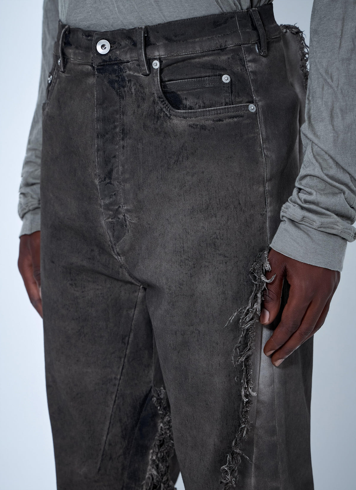 Rick Owens Men Bolan Bootcut Jeans RICK OWENS