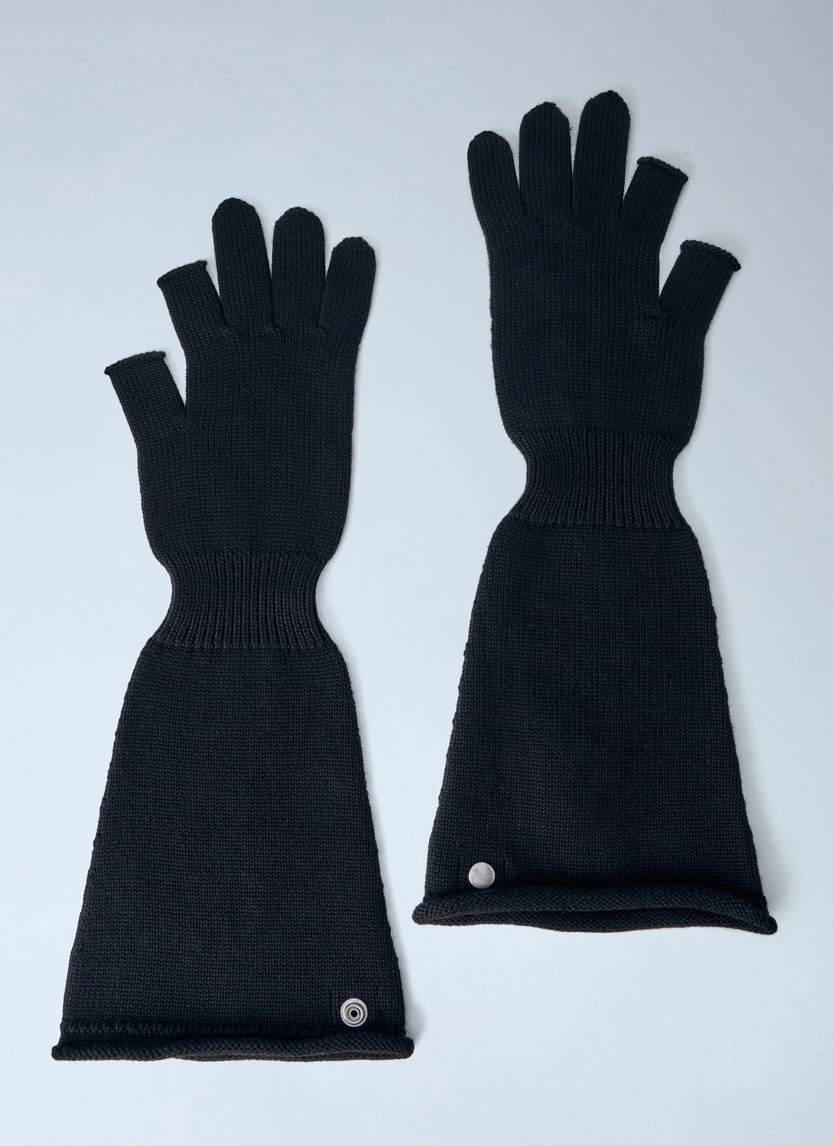 Rick Owens Men Extended Knit Gloves RICK OWENS