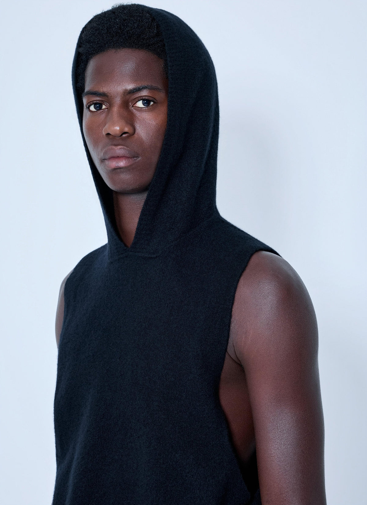 Rick Owens Men Hooded Tank Top RICK OWENS