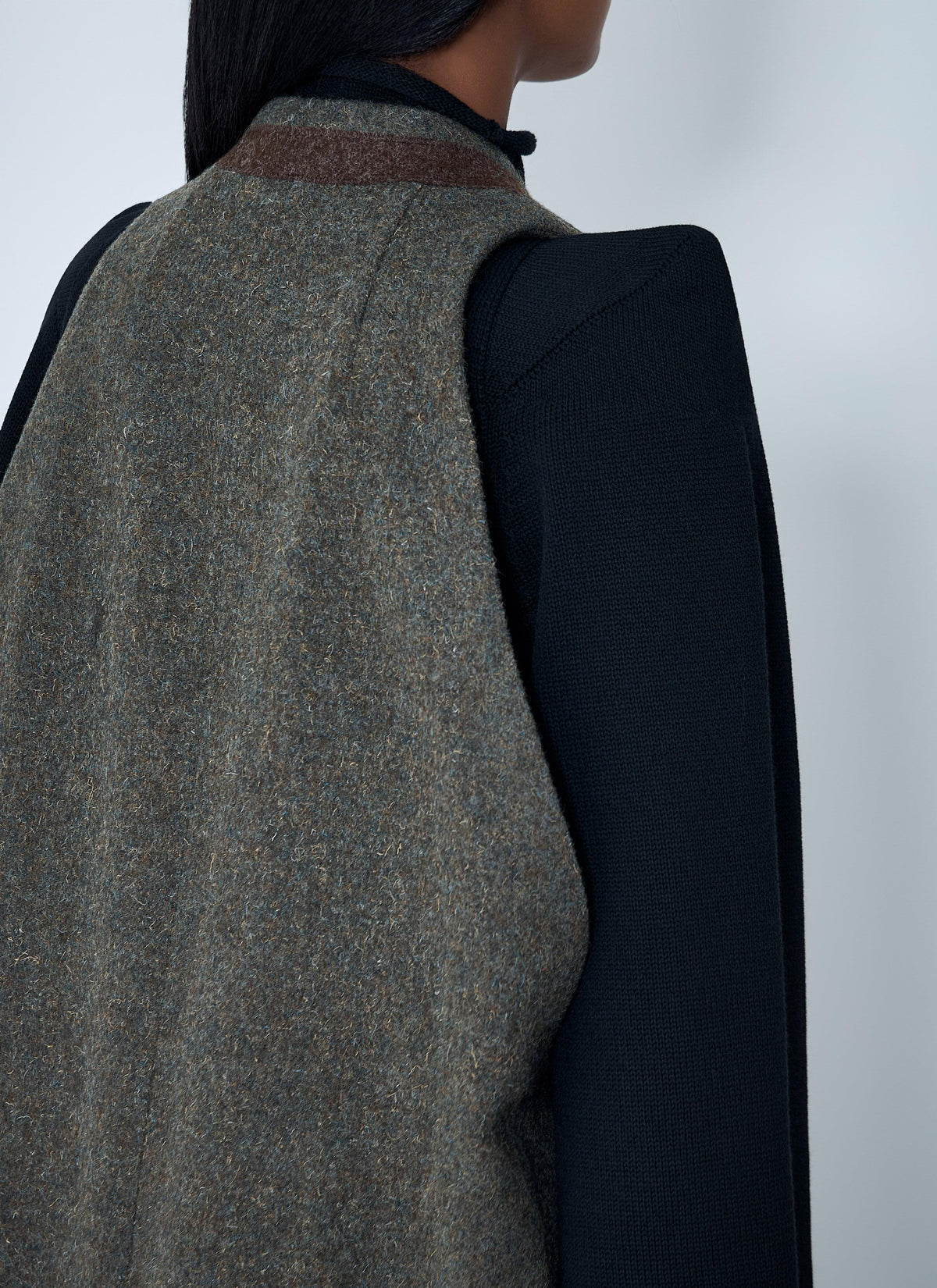 Rick Owens Women Wool Draped Waistcoat RICK OWENS