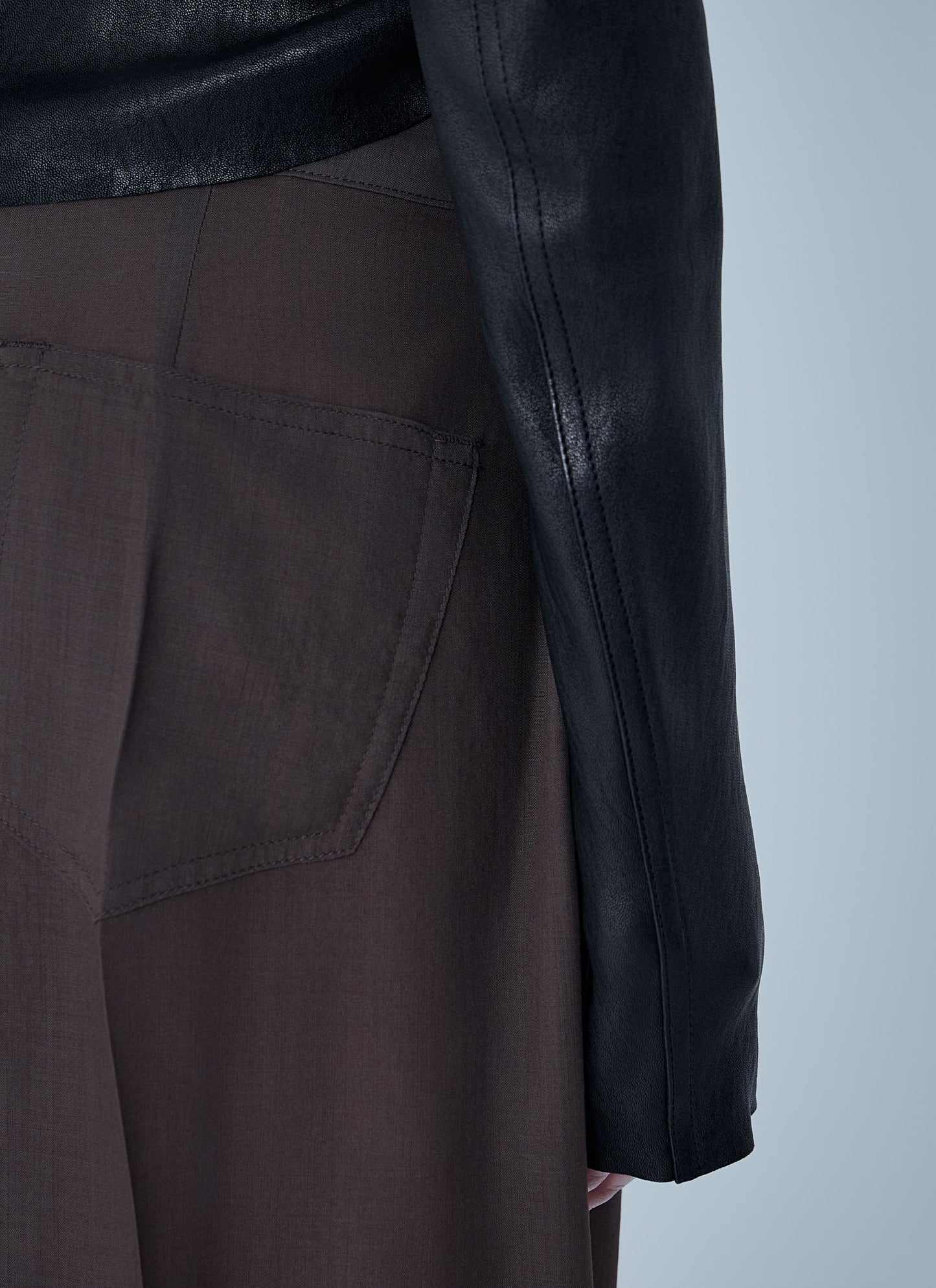 Rick Owens Women Gary Leather Jacket RICK OWENS