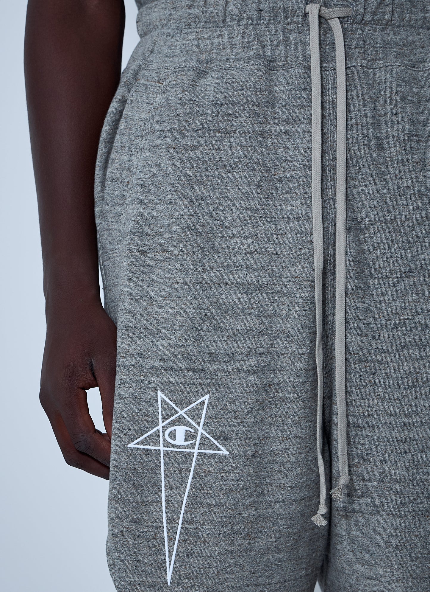 Rick Owens X Champion Men Beveled Pods Shorts RICK OWENS