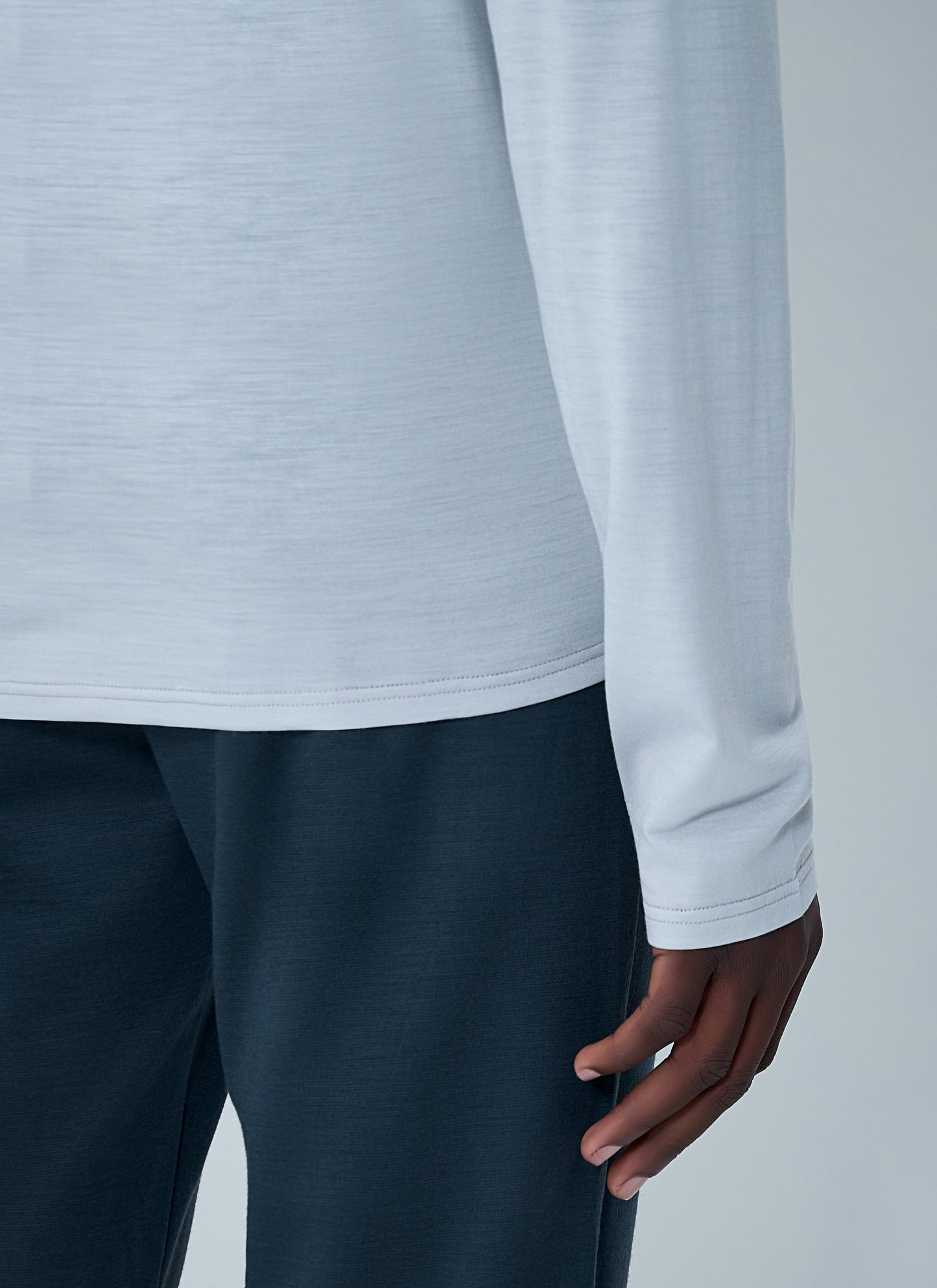 Rier Men Long Sleeve Crewneck Top RIER
