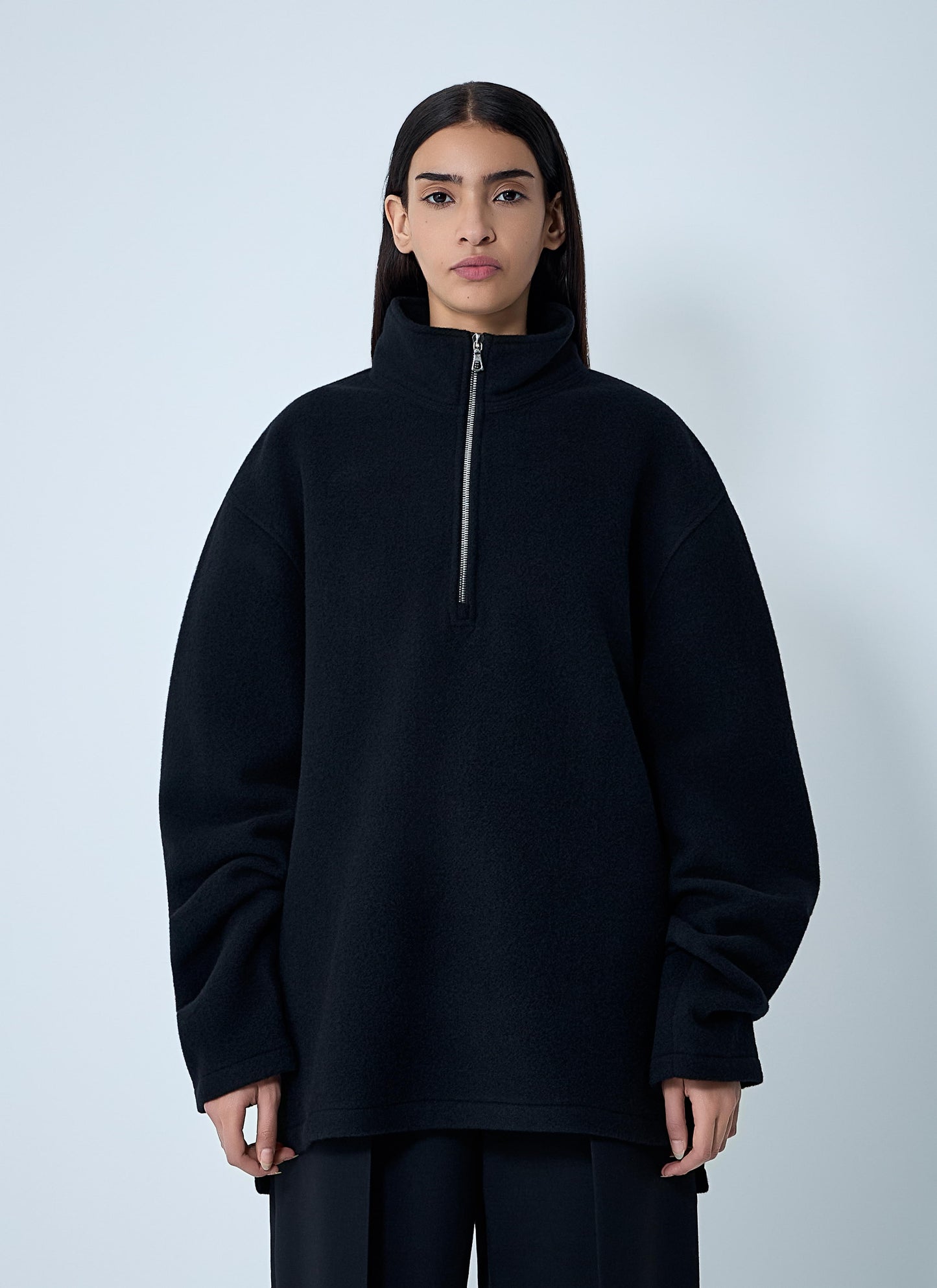 Rier Women Zip-Up Fleece Sweatshirt RIER