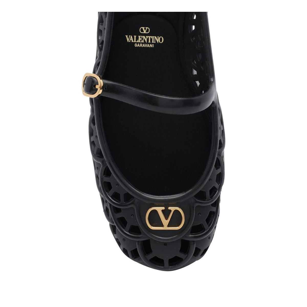 Valentino Garavani Women Scallops Motif Ondette Flats