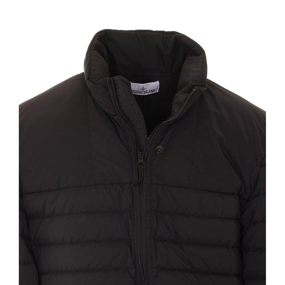 Stone Island Men Seamless Tunnel Nylon Logo Down Jacket STONE ISLAND