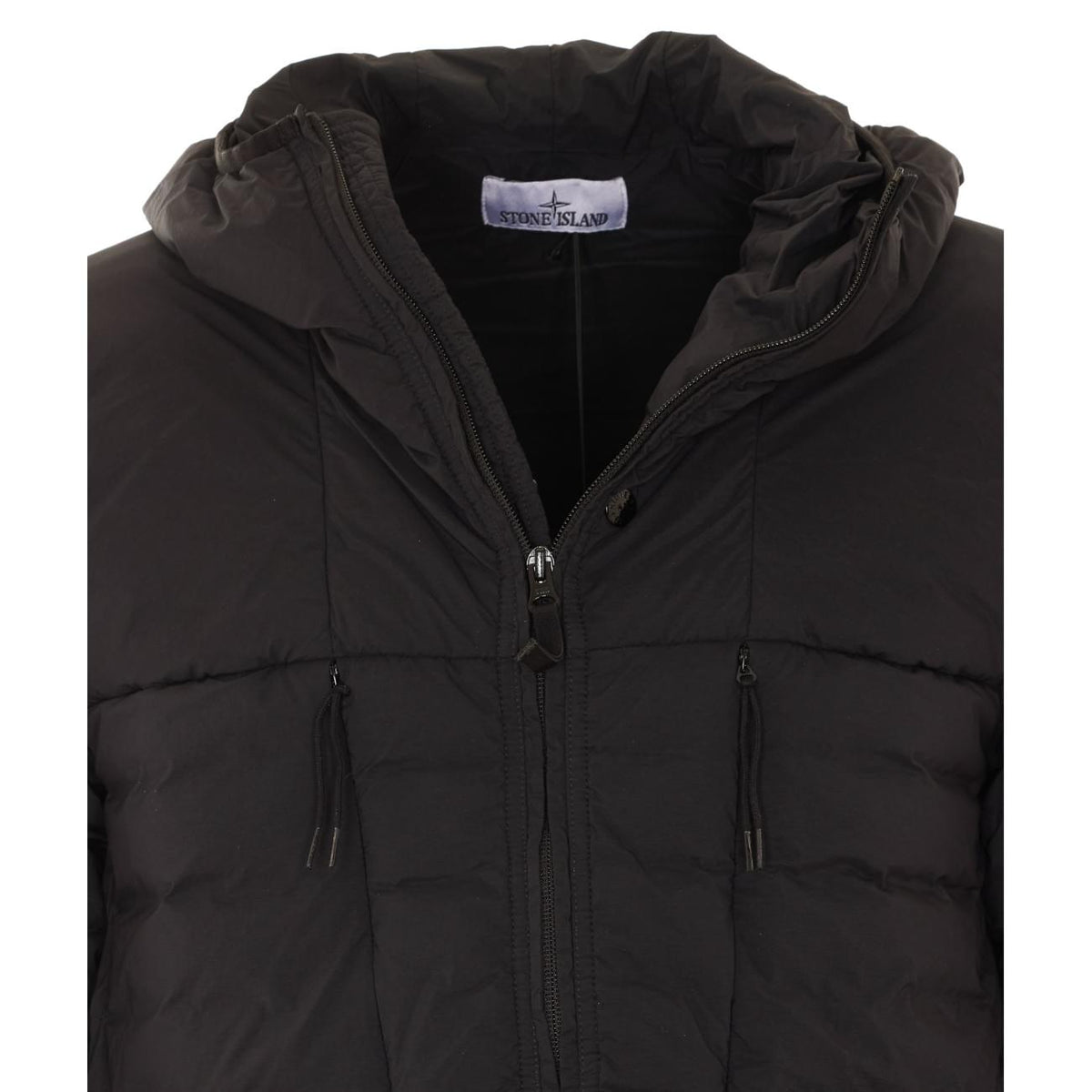 Stone Island Men Seamless Tunnel Nylon Logo Down Jacket STONE ISLAND