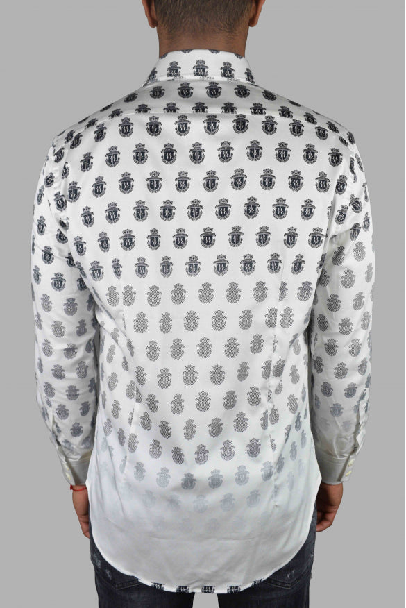 Billionaire Men Ls Milano All Over Shirt BILLIONAIRE