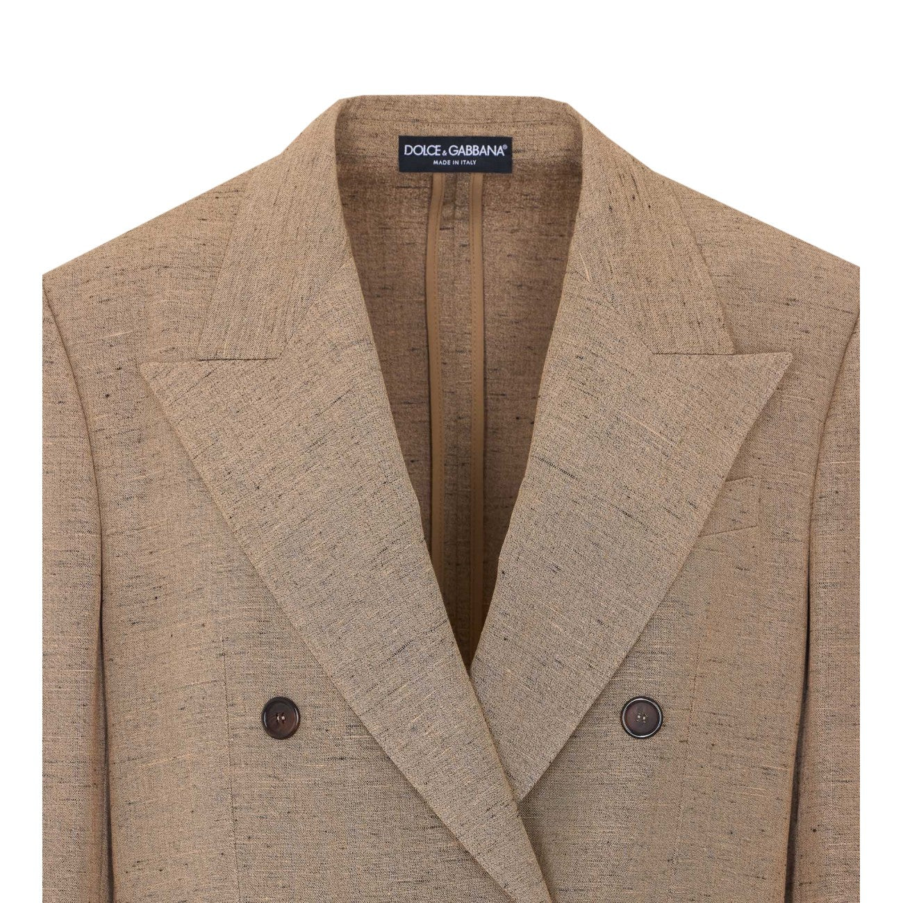 Dolce&Gabbana Women Sicily Double-Breasted Blazer Tweed Effect DOLCE & GABBANA