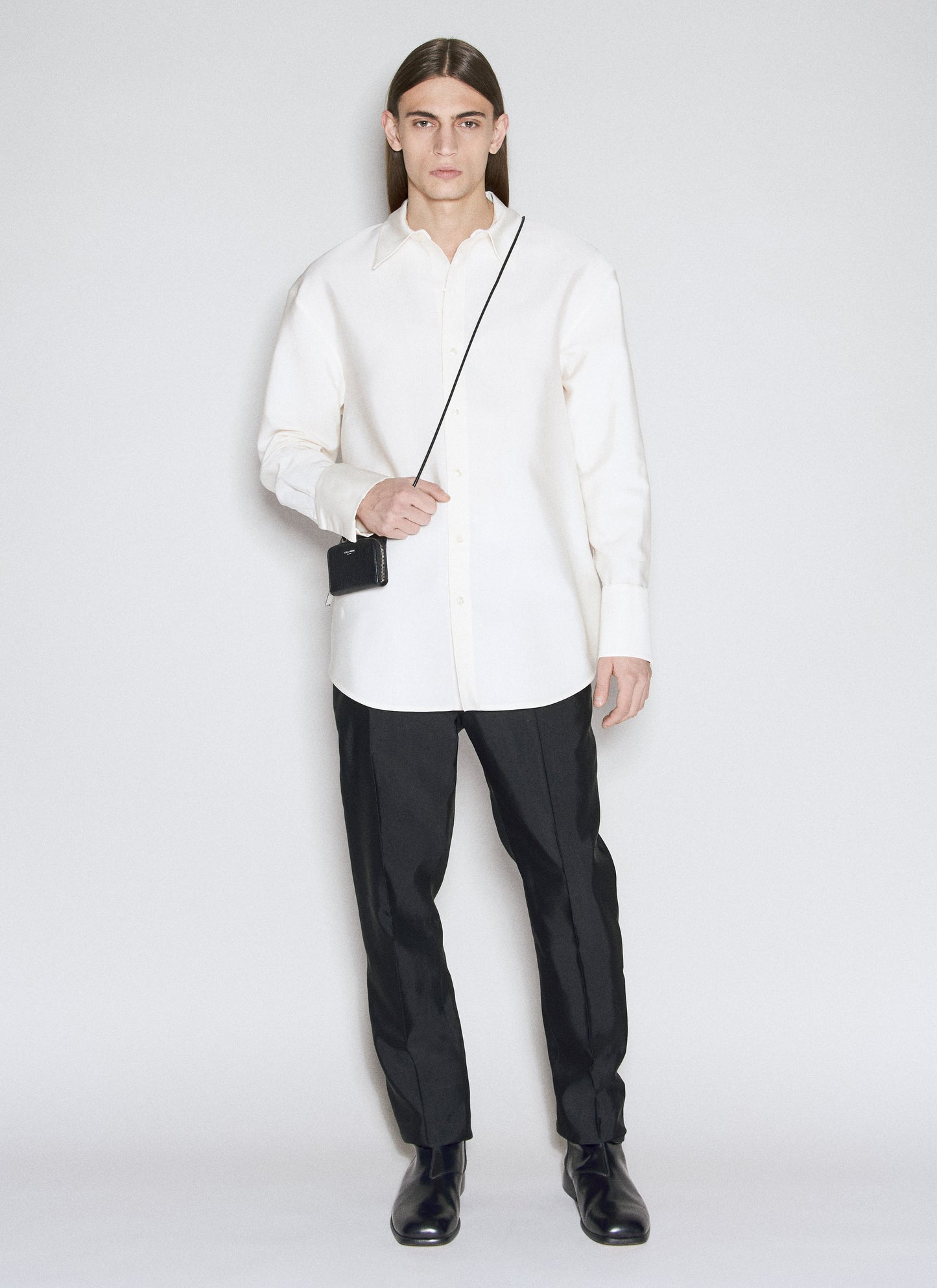 Saint Laurent Men Faille Overshirt SAINT LAURENT