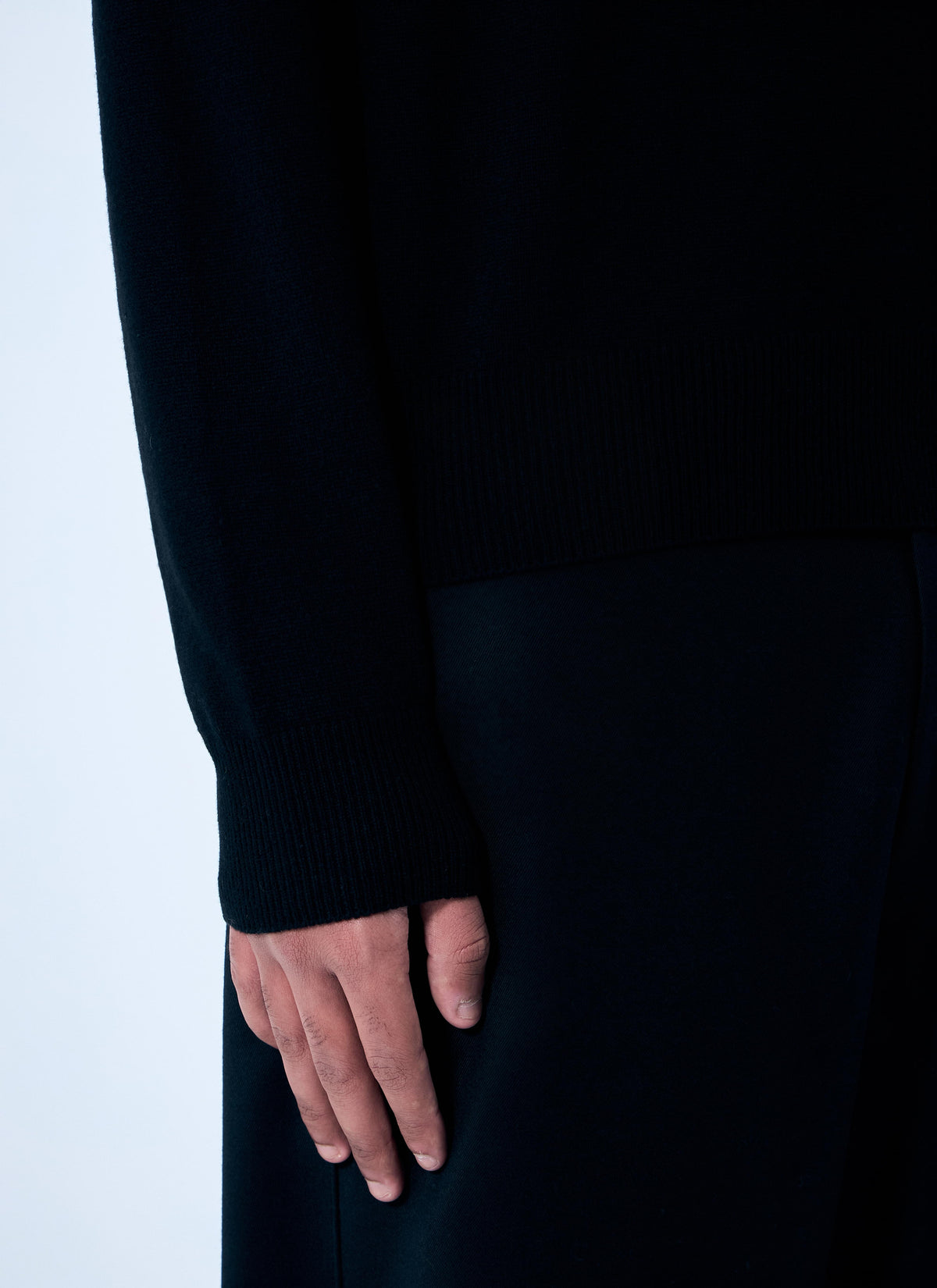 Saint Laurent Men Wool Polo Shirt SAINT LAURENT