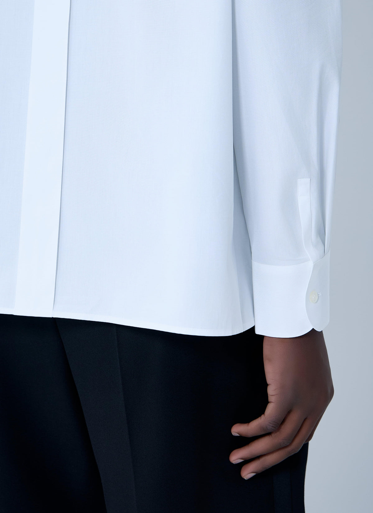 Saint Laurent Men Poplin Shirt SAINT LAURENT