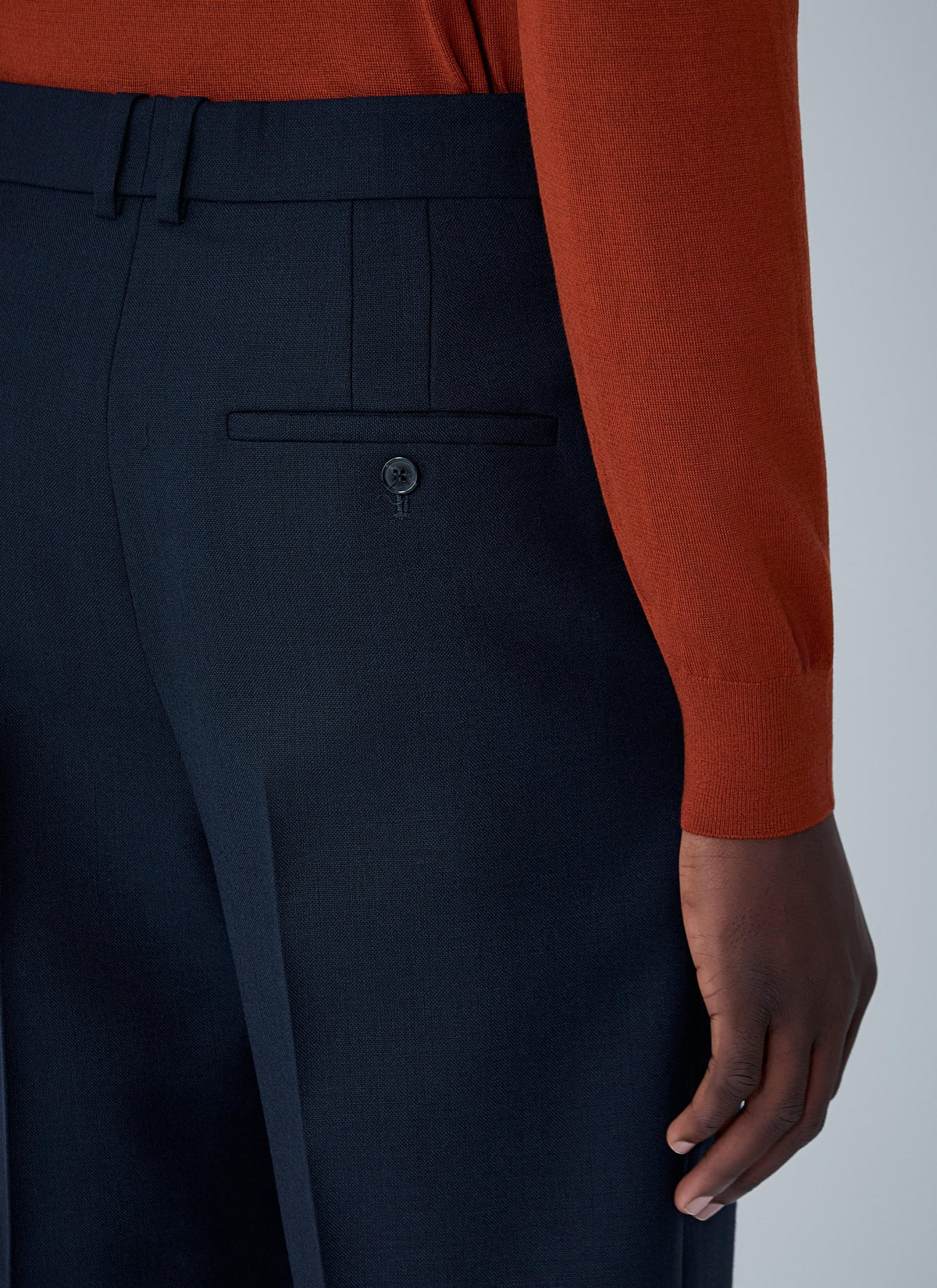 Saint Laurent Men Tailored Wool Pants SAINT LAURENT