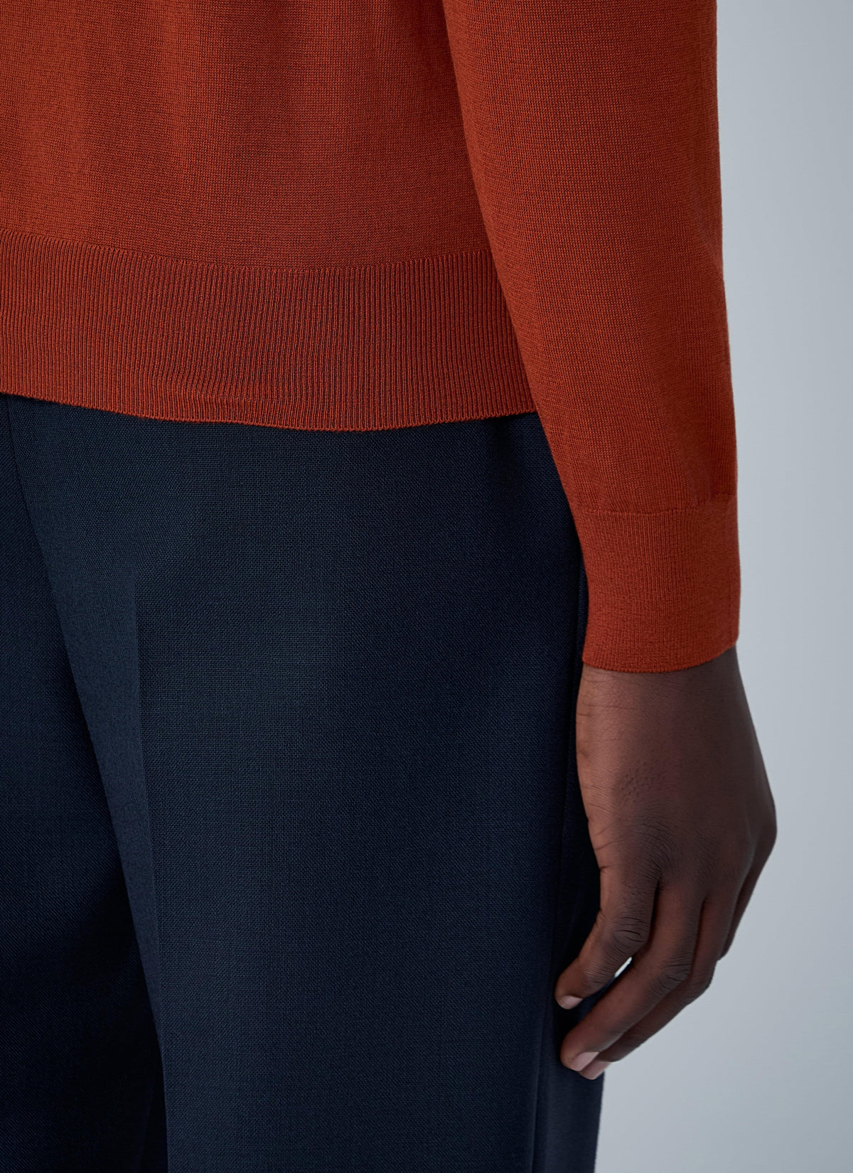 Saint Laurent Men Wool Turtleneck Sweater SAINT LAURENT