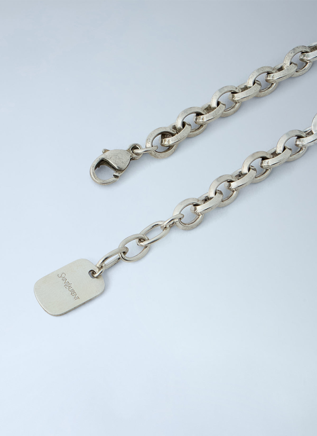 Saint Laurent Men Peaked Chain Bracelet SAINT LAURENT