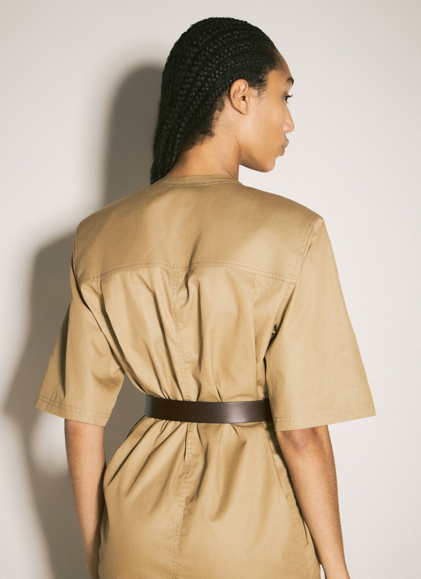 Saint Laurent Women Utility Shirt Dress SAINT LAURENT